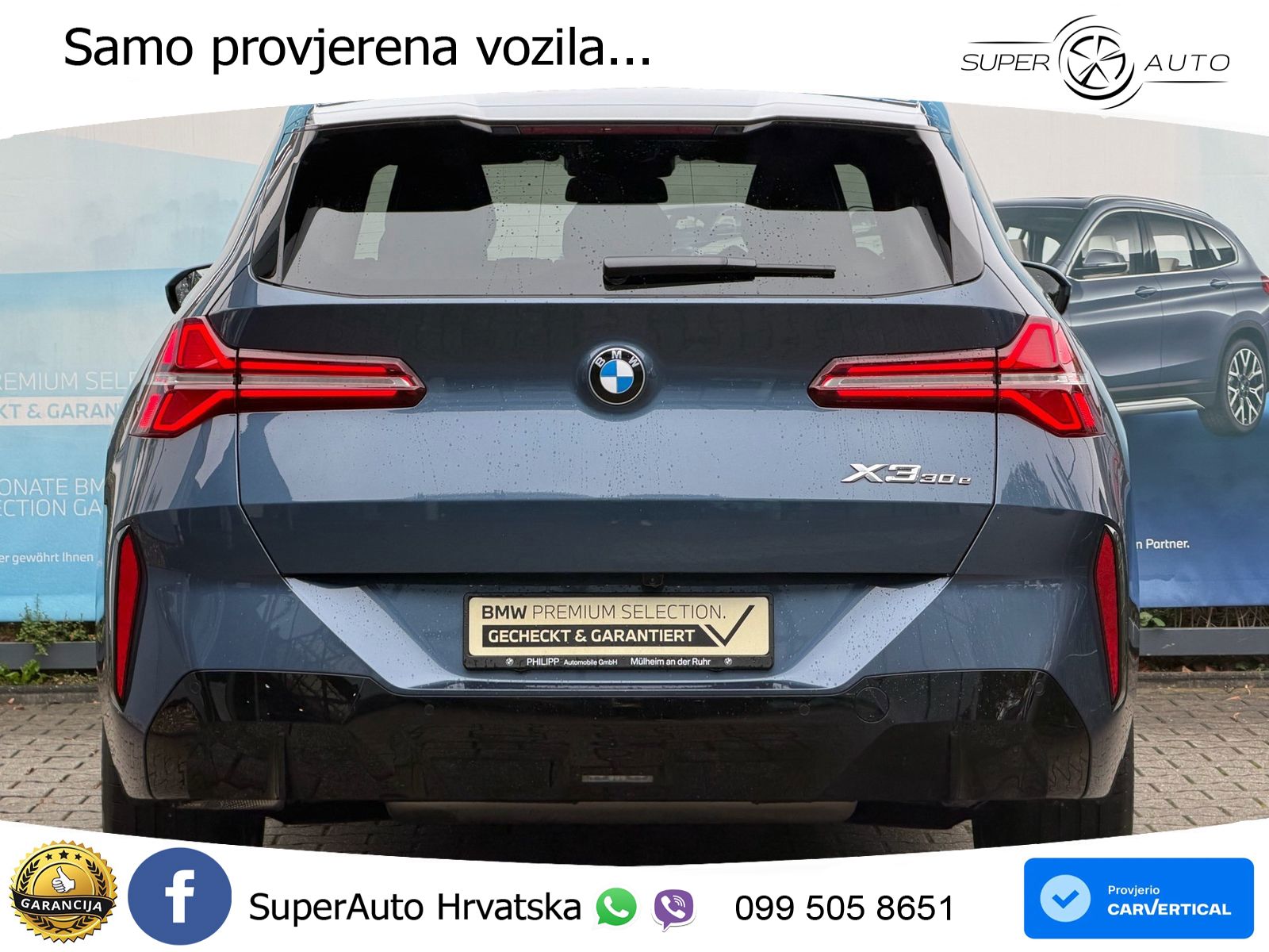 BMW X3 30e xDrive Steptronic M Sport ACC+HEAD+GR SJED+360+PANO