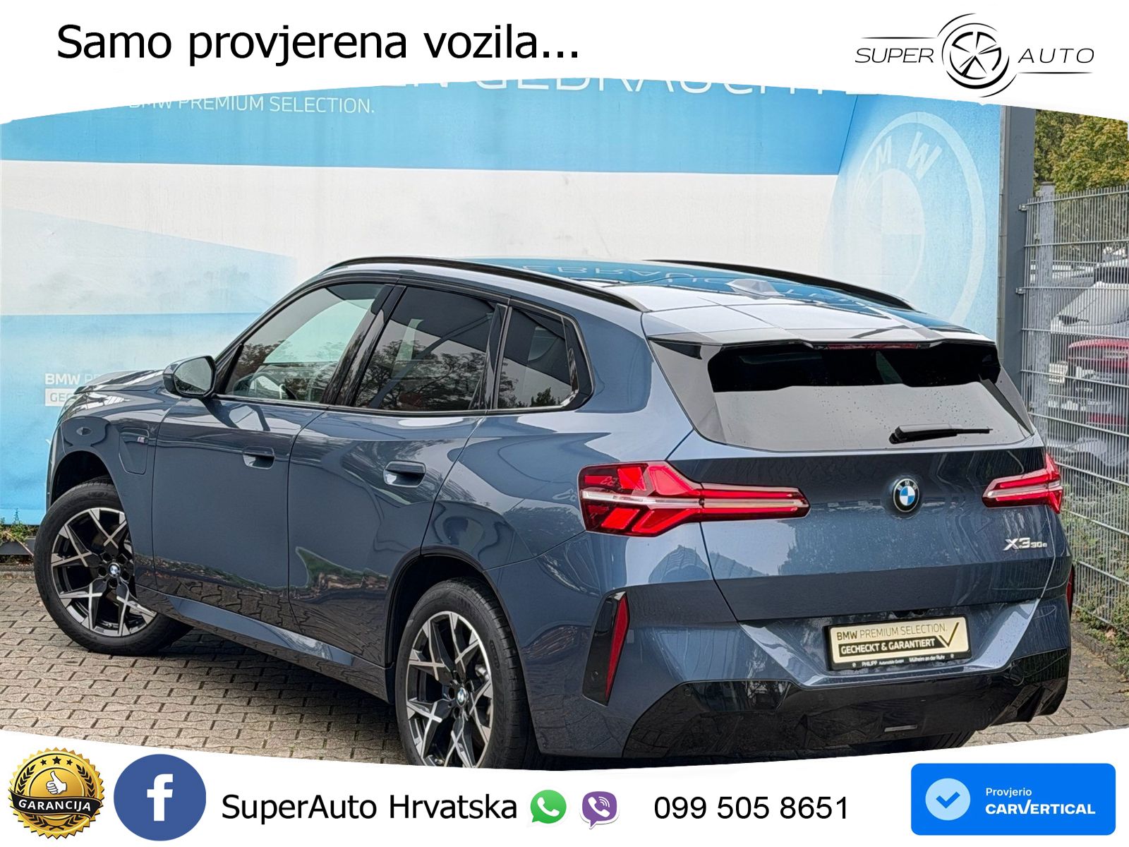 BMW X3 30e xDrive Steptronic M Sport ACC+HEAD+GR SJED+360+PANO