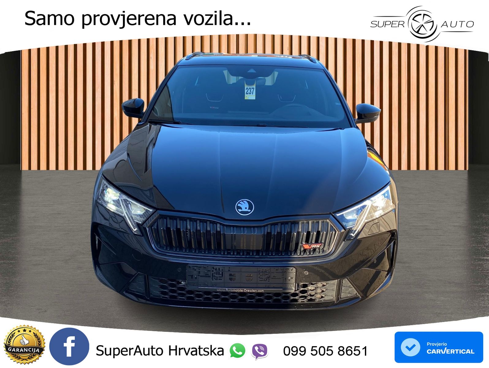 Škoda Octavia Combi RS 2.0 TSI (265 KS) DSG MATRIX+GR SJED+KAM