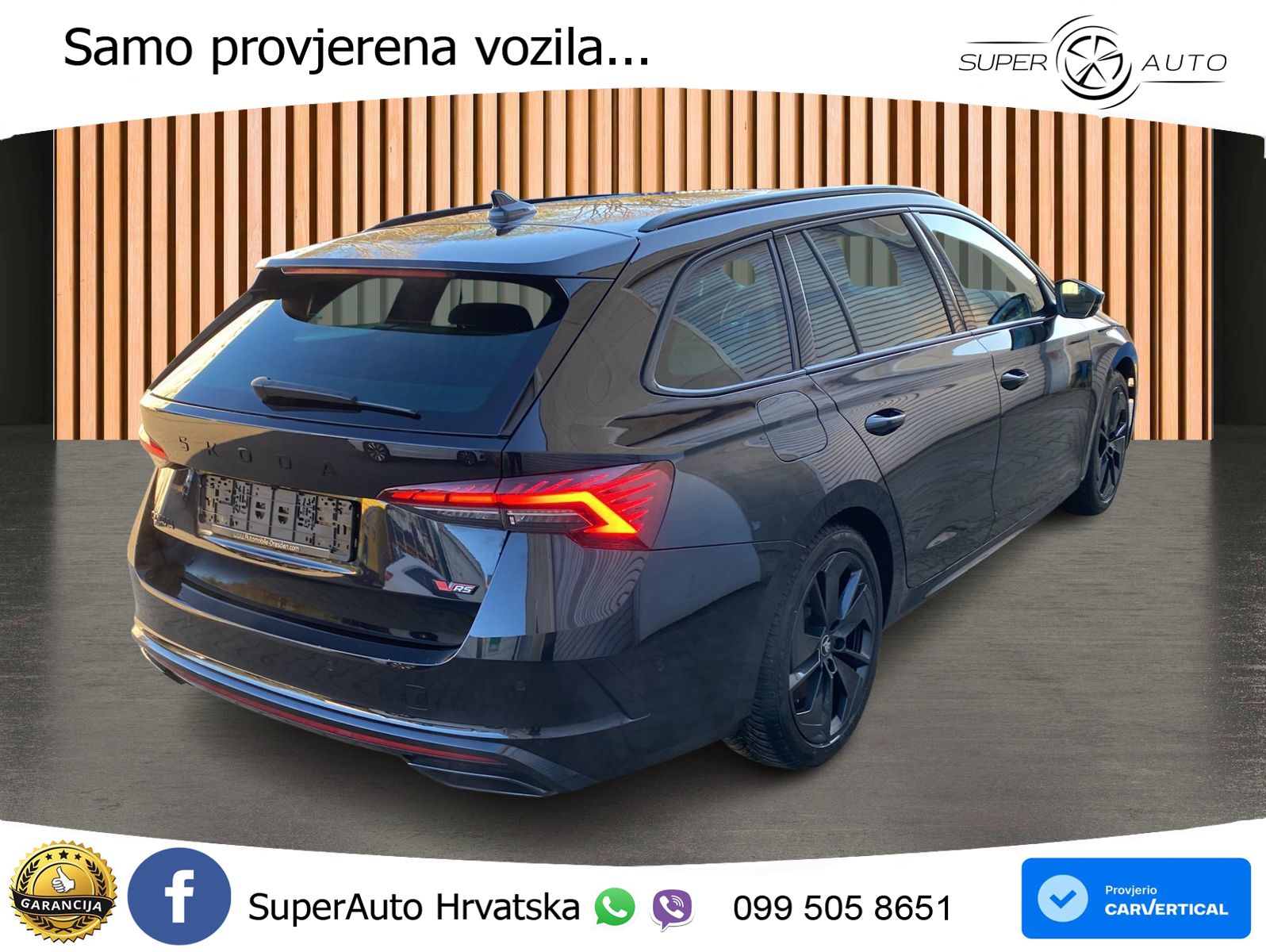 Škoda Octavia Combi RS 2.0 TSI (265 KS) DSG MATRIX+GR SJED+KAM