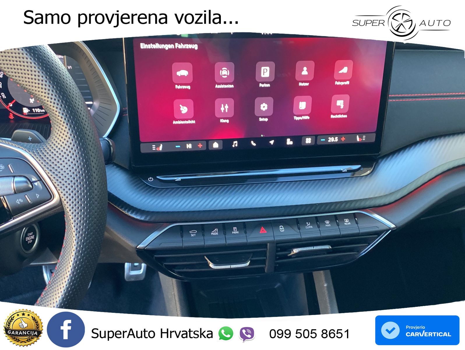 Škoda Octavia Combi RS 2.0 TSI (265 KS) DSG MATRIX+GR SJED+KAM