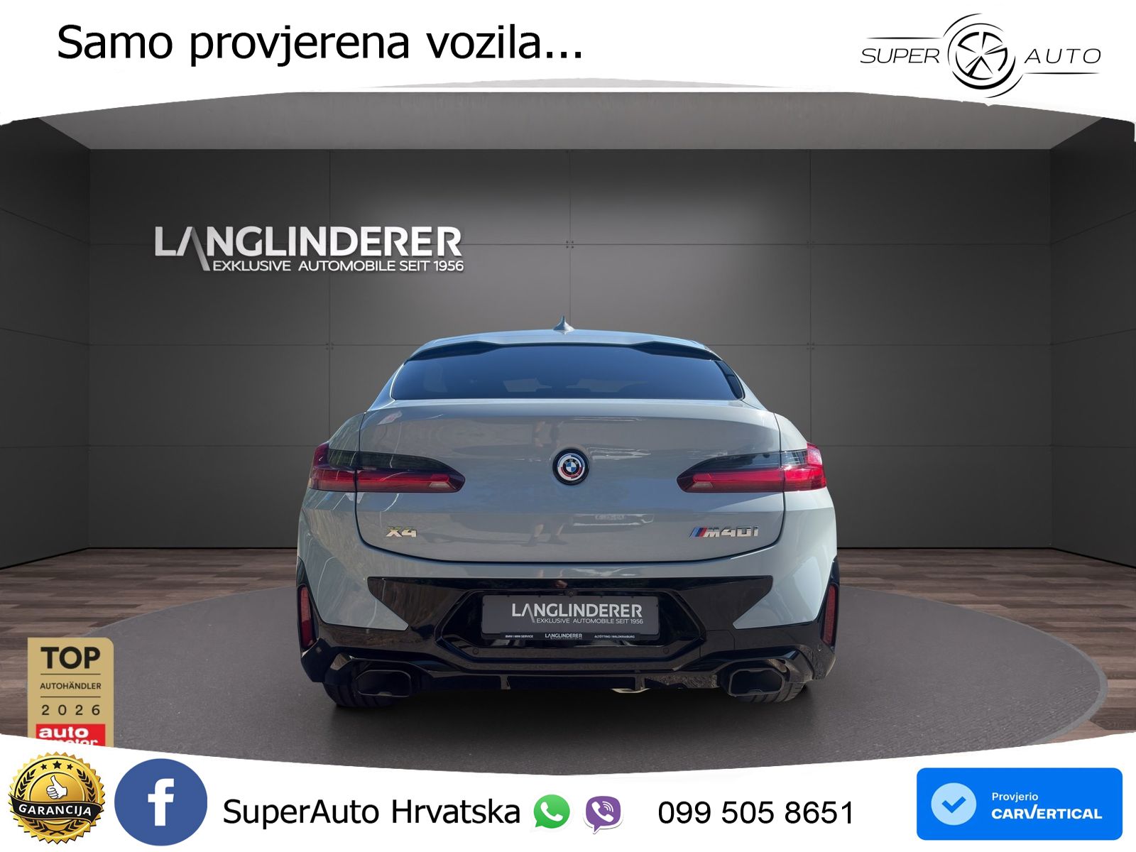 BMW X4 M40i (360 KS) xDrive Steptronic LED+GR SJED+ACC