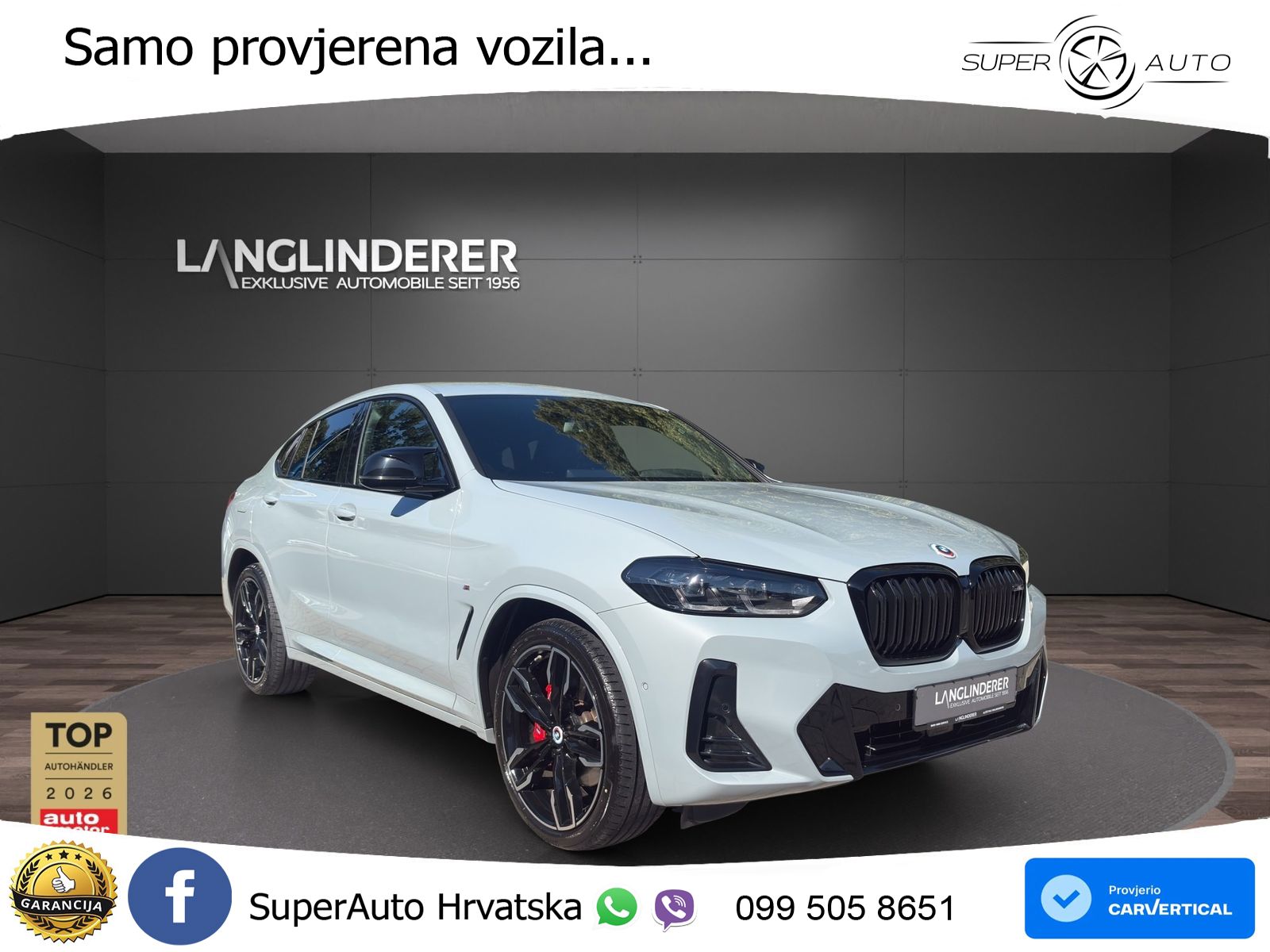 BMW X4 M40i (360 KS) xDrive Steptronic LED+GR SJED+ACC