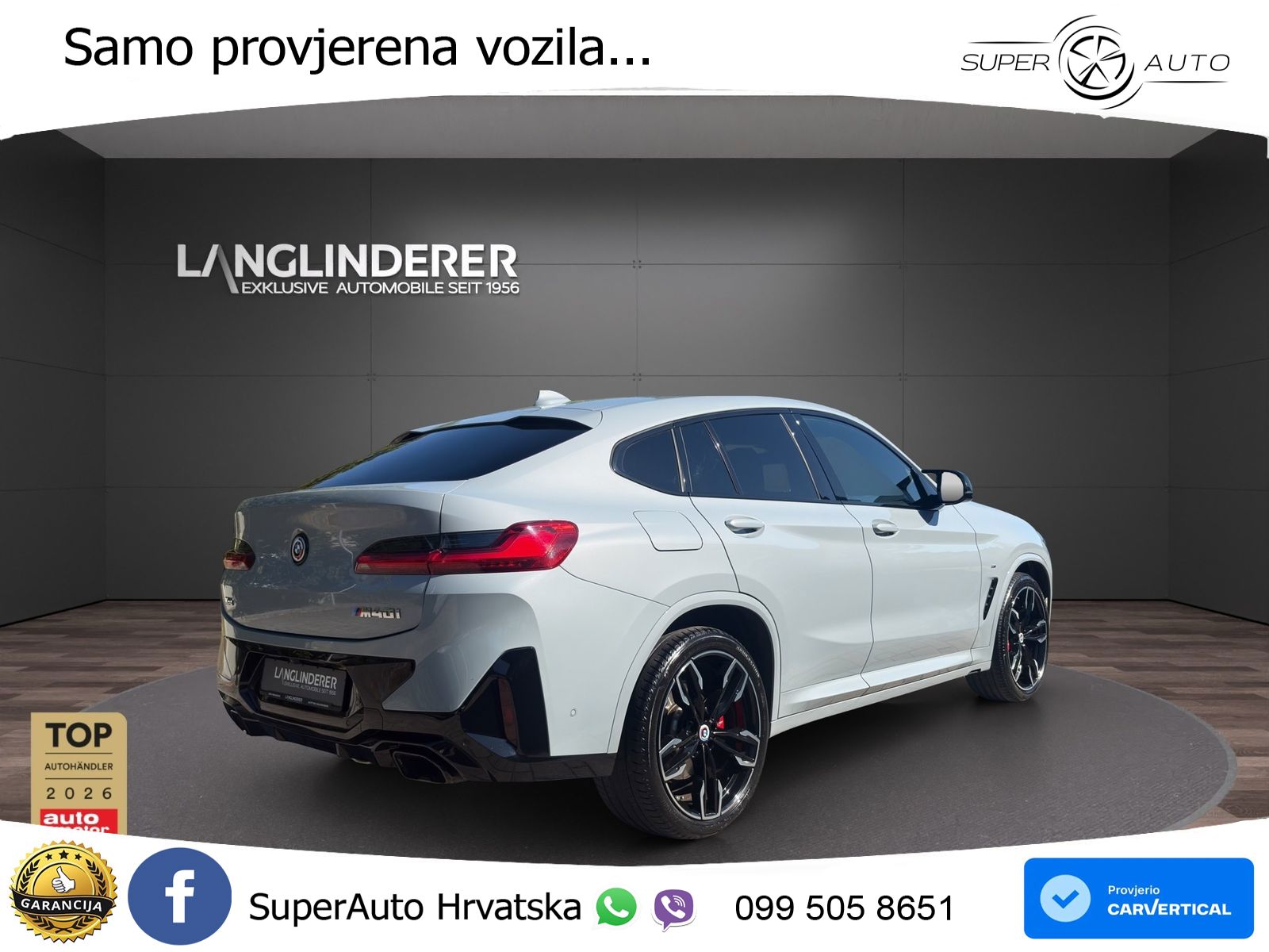BMW X4 M40i (360 KS) xDrive Steptronic LED+GR SJED+ACC