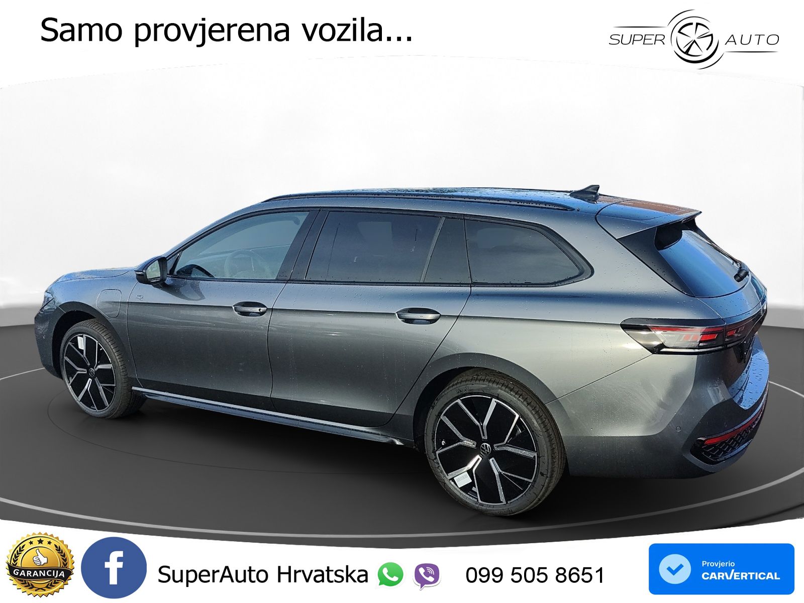 Volkswagen Passat Variant 1.5 TSI (204 KS) eHybrid DSG R-Line LED+GR SJED+ACC