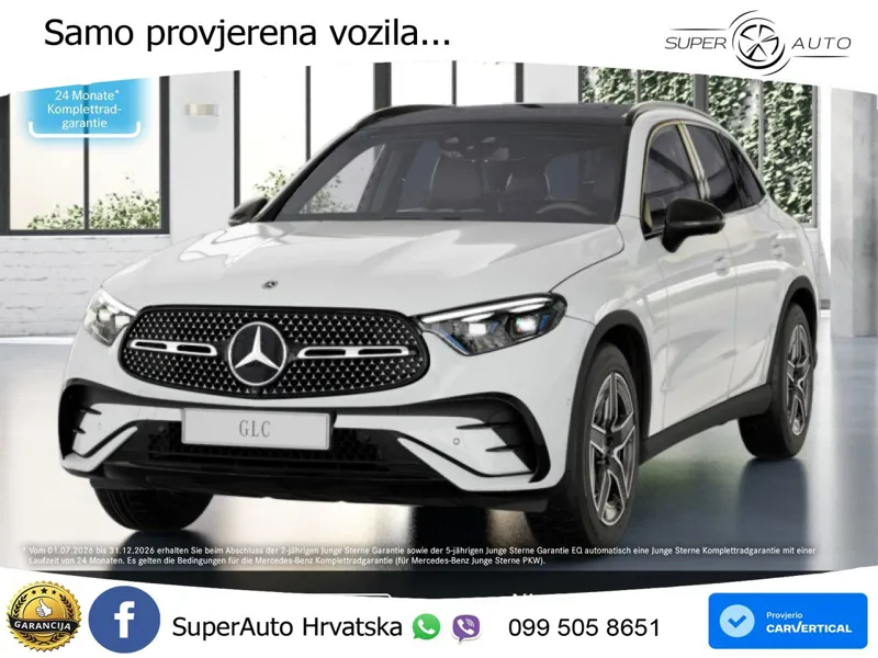 Mercedes GLC 450d (367 KS) 4MATIC 9G-TRONIC AMG ACC+GR SJED+360+PANO