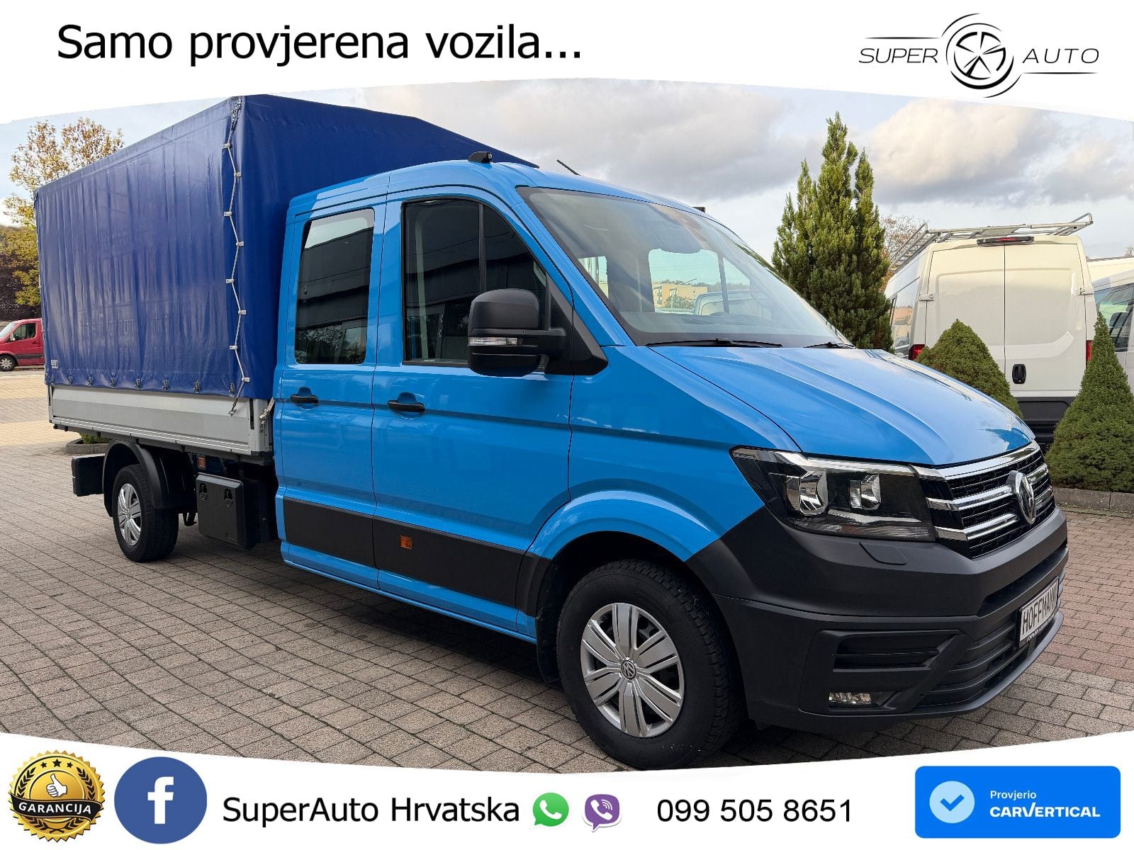 Volkswagen Crafter DOKA 35 2,8t 140 KS