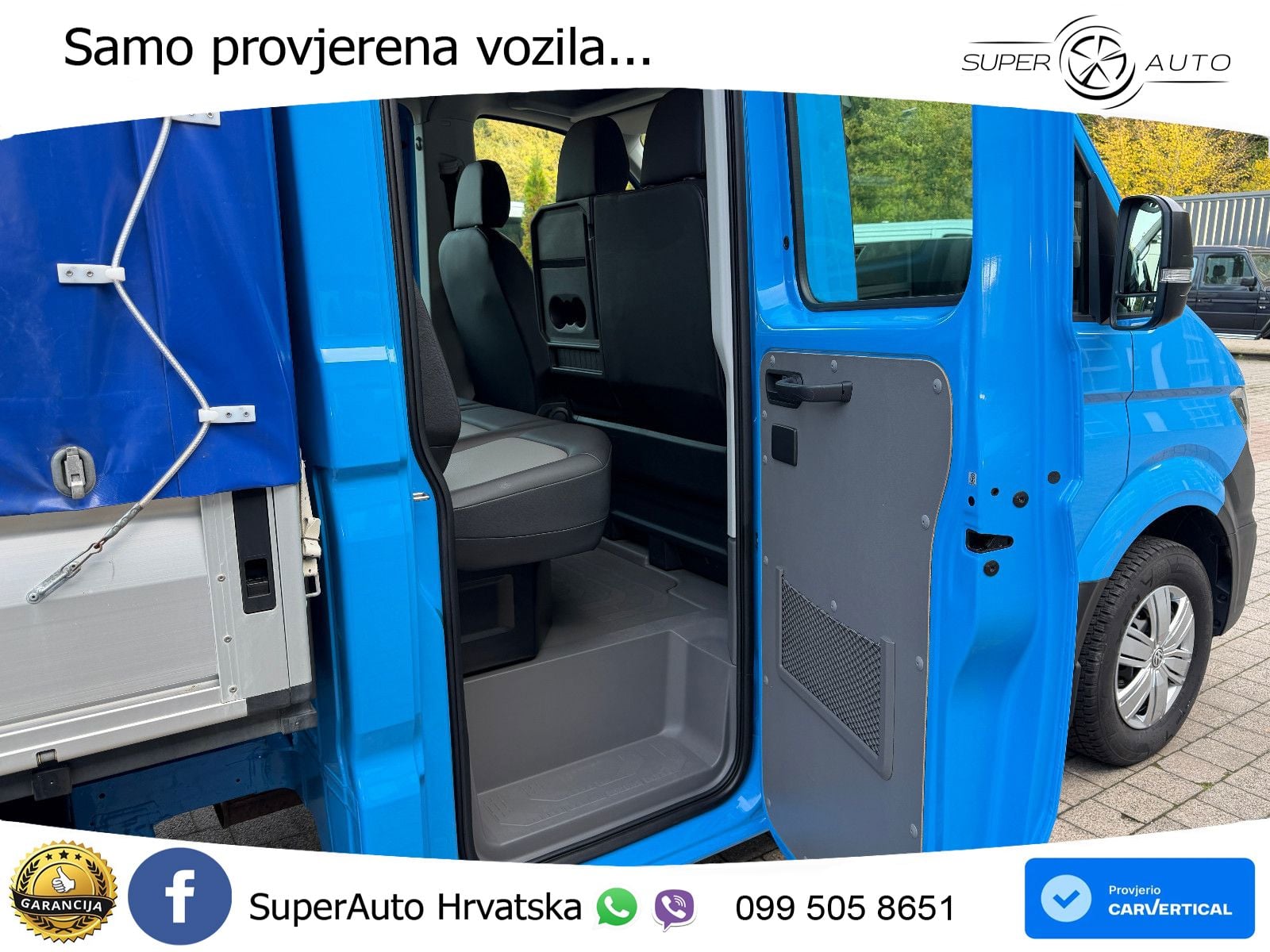 Volkswagen Crafter DOKA 35 2,8t 140 KS