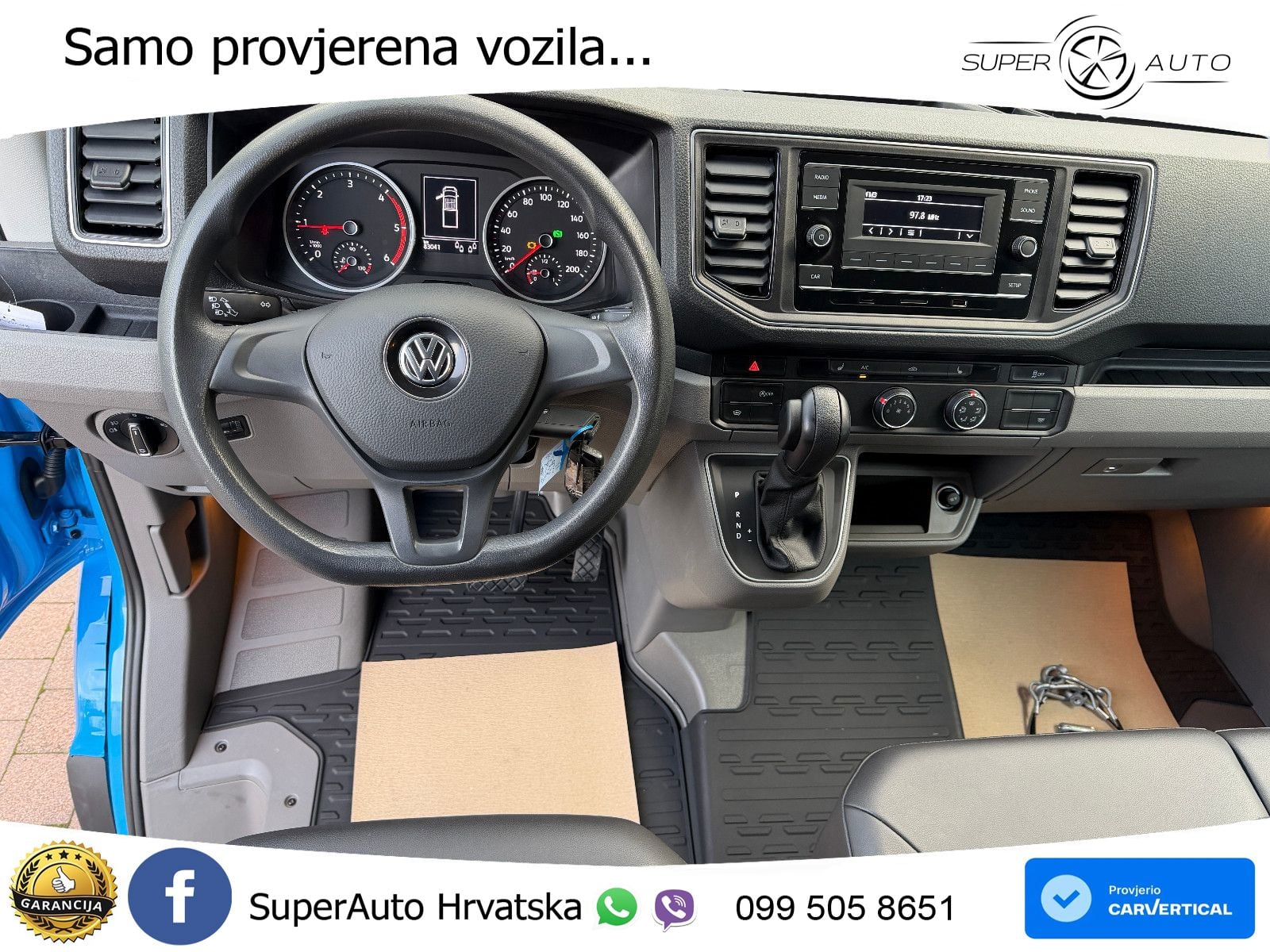 Volkswagen Crafter DOKA 35 2,8t 140 KS