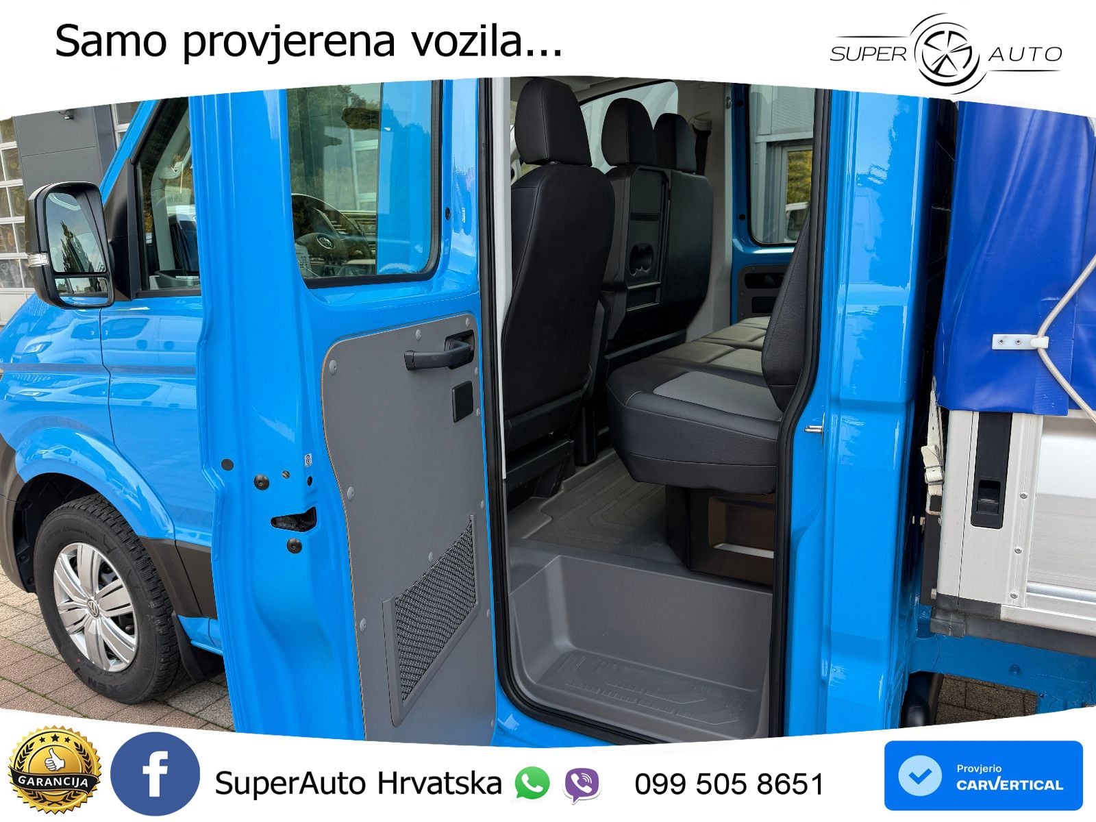 Volkswagen Crafter DOKA 35 2,8t 140 KS