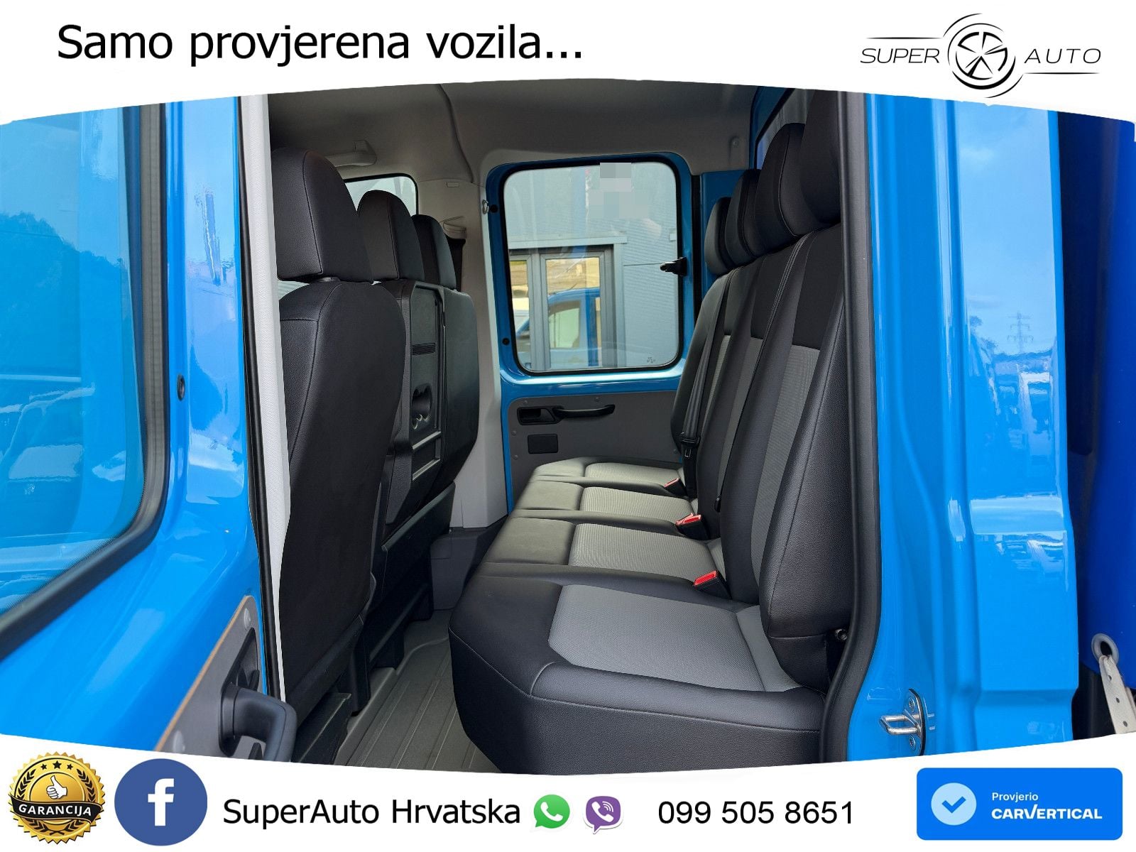 Volkswagen Crafter DOKA 35 2,8t 140 KS