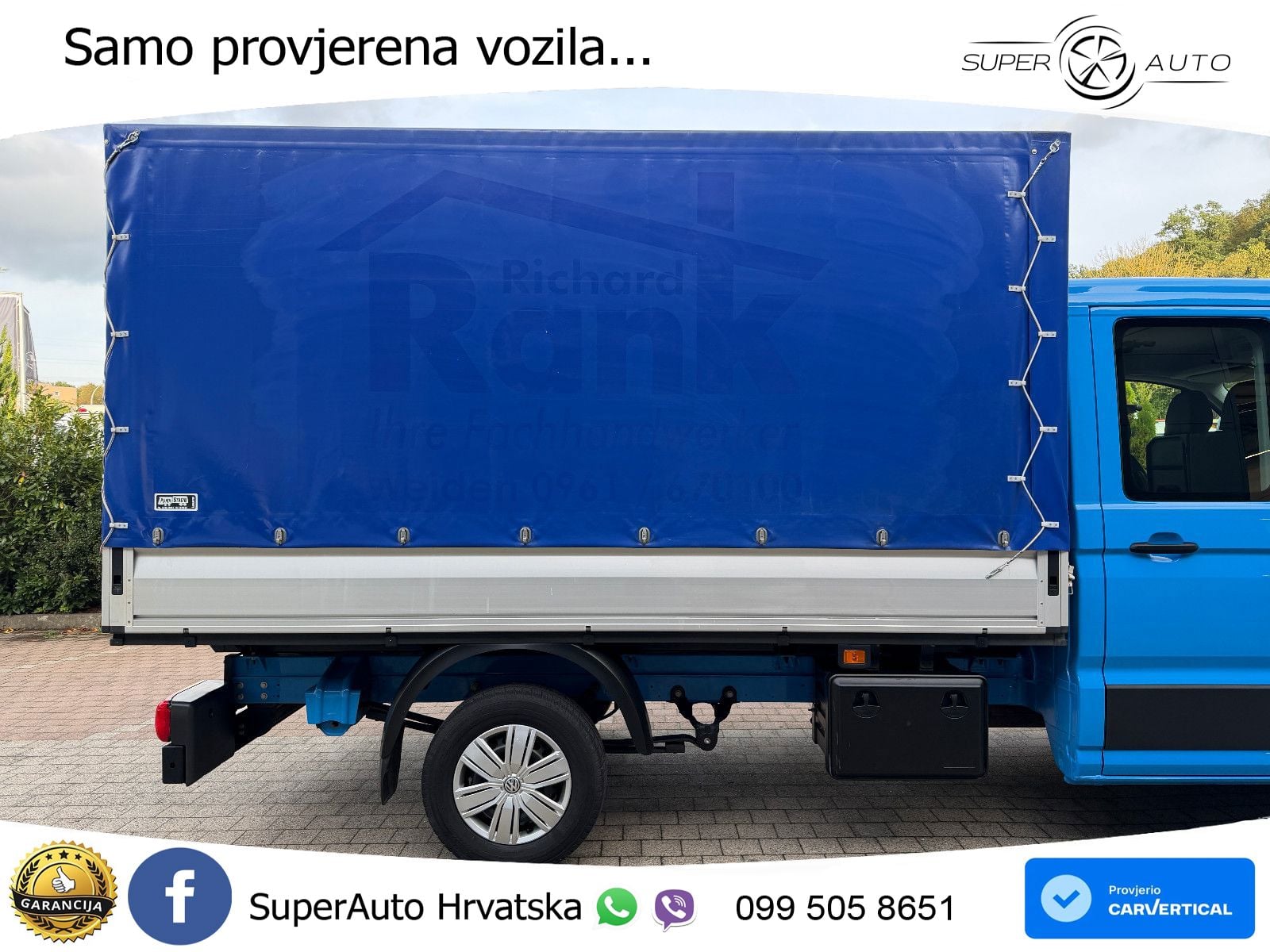 Volkswagen Crafter DOKA 35 2,8t 140 KS