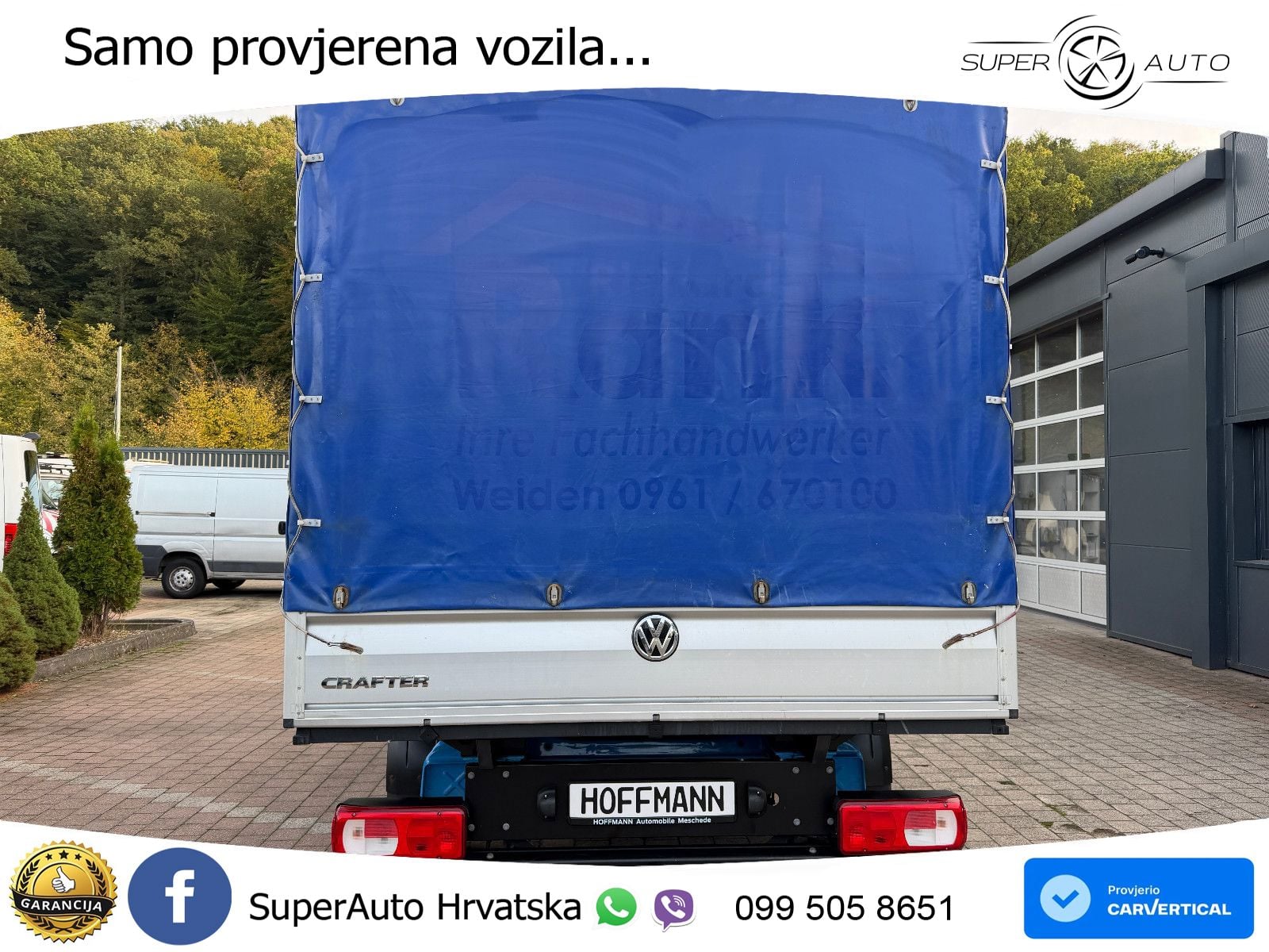 Volkswagen Crafter DOKA 35 2,8t 140 KS