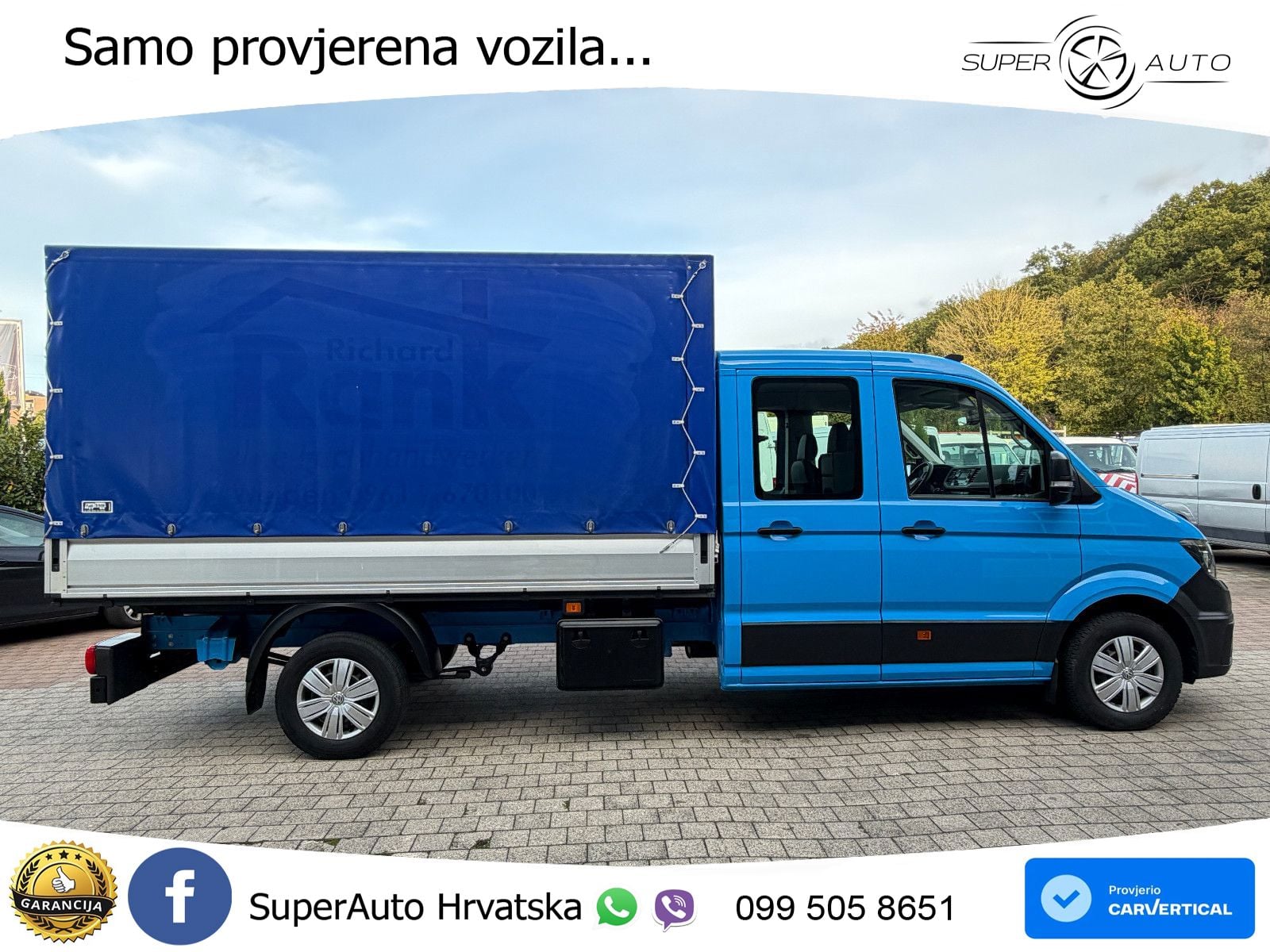 Volkswagen Crafter DOKA 35 2,8t 140 KS