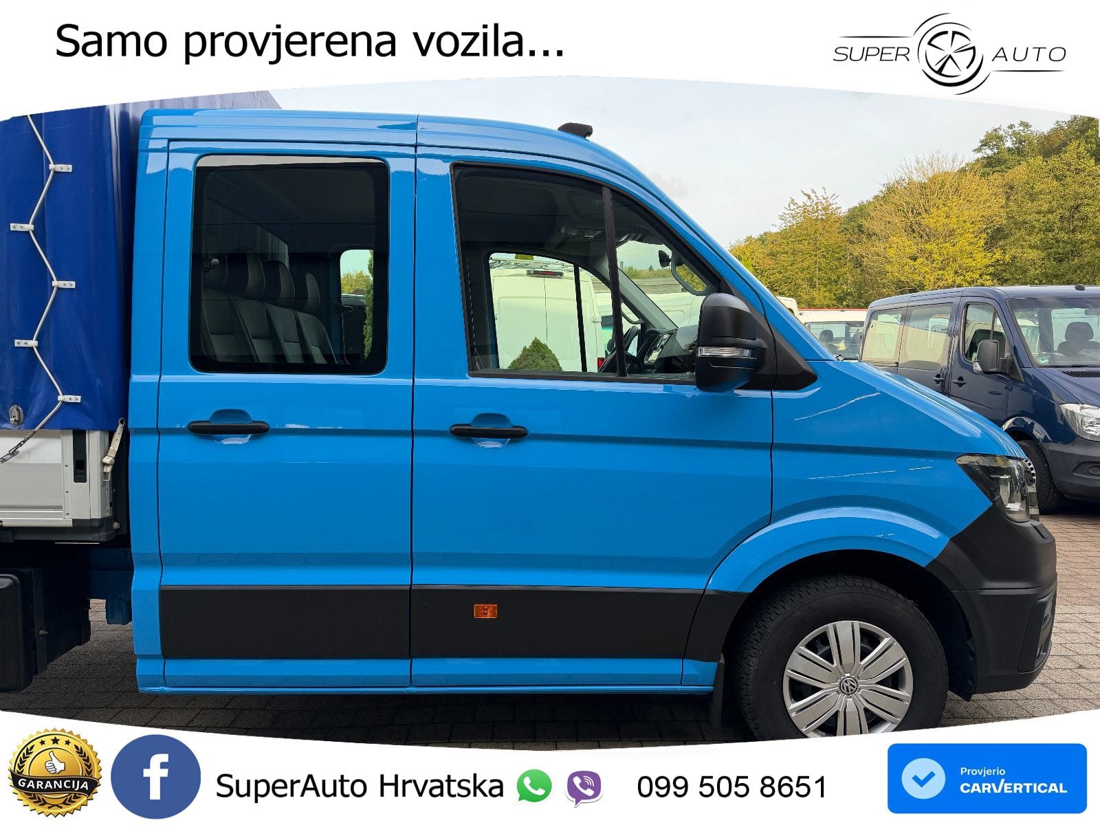 Volkswagen Crafter DOKA 35 2,8t 140 KS
