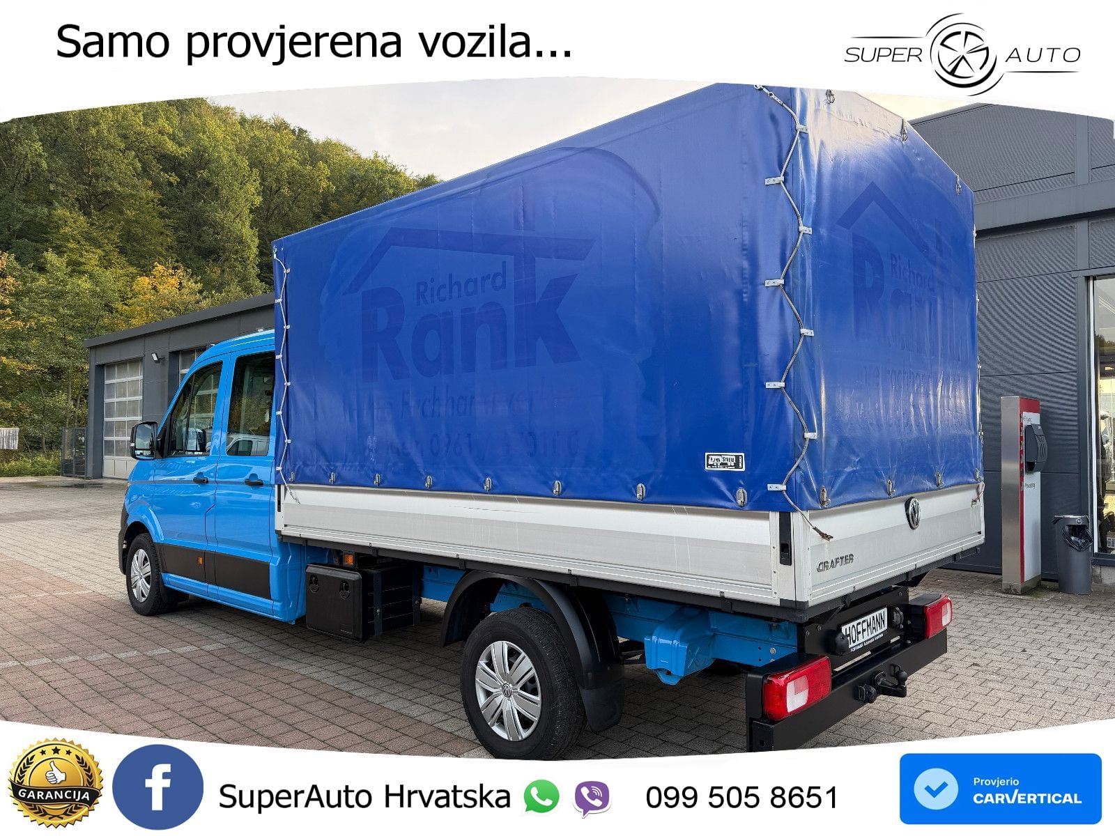 Volkswagen Crafter DOKA 35 2,8t 140 KS