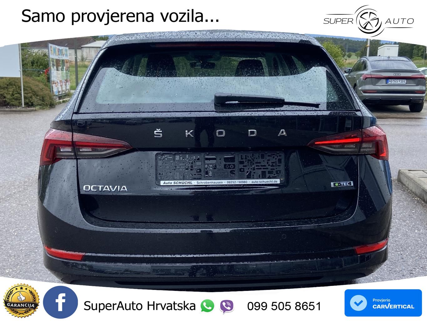 Škoda Octavia Combi 1.5 TSI EVO e-TEC (150 KS) DSG LED+GR SJED+ACC