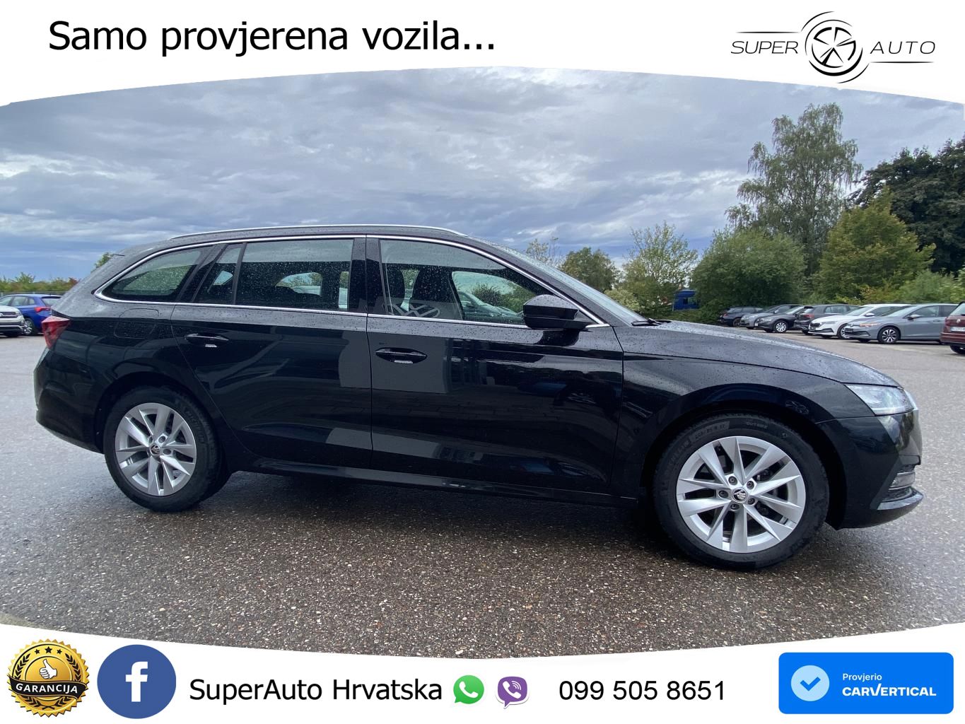 Škoda Octavia Combi 1.5 TSI EVO e-TEC (150 KS) DSG LED+GR SJED+ACC