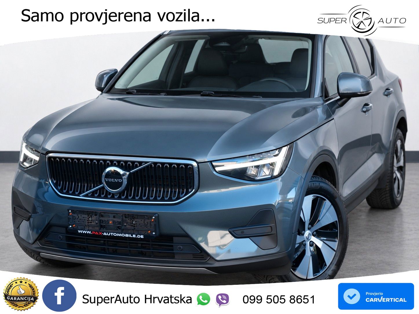 Volvo XC40 2.0 B3 163 KS Automatic LED+GR SJED+ACC