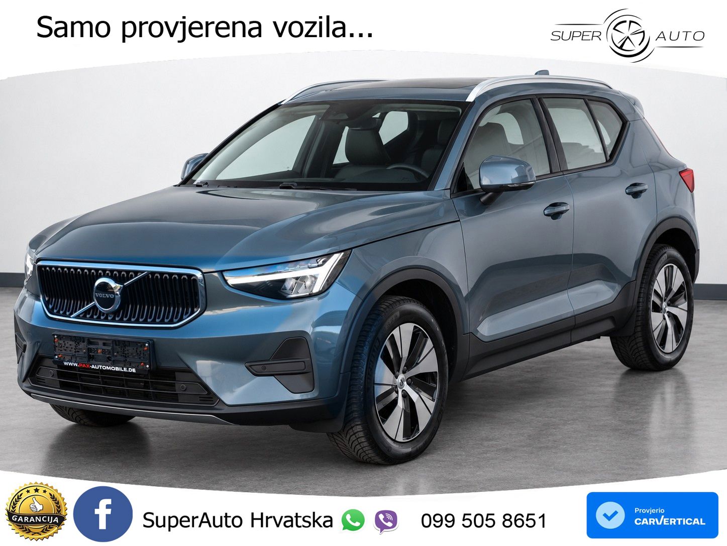 Volvo XC40 2.0 B3 163 KS Automatic LED+GR SJED+ACC
