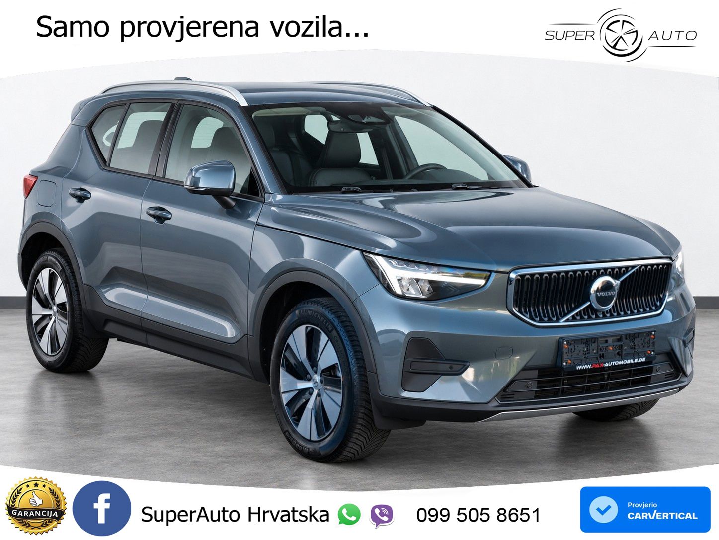 Volvo XC40 2.0 B3 163 KS Automatic LED+GR SJED+ACC