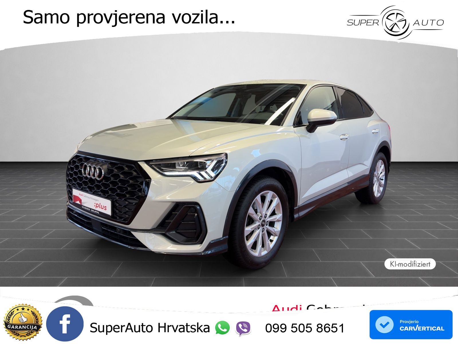 Audi Q3 Sportback 35 TFSI (150 KS) S tronic LED+GR SJED+ACC