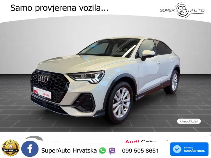 Audi Q3 Sportback 35 TFSI (150 KS) S tronic LED+GR SJED+ACC