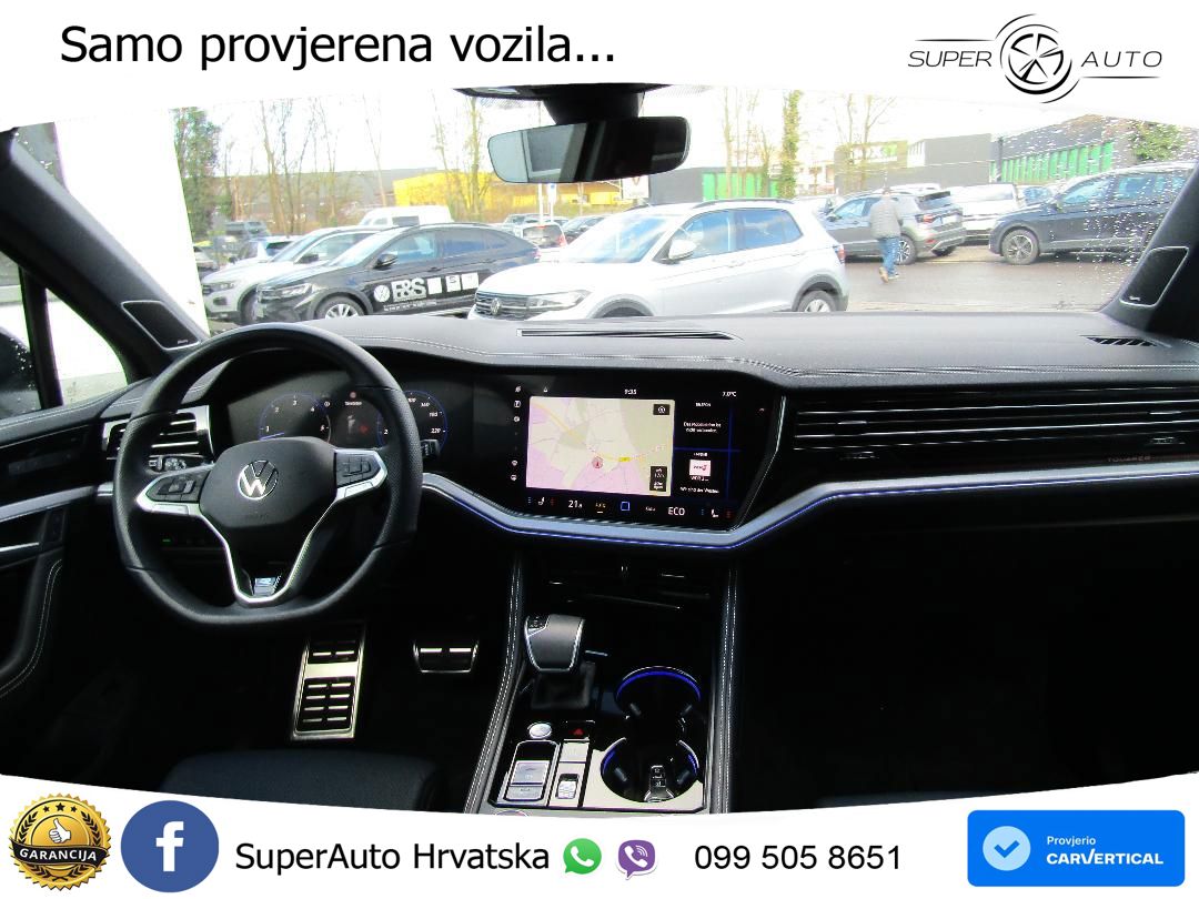 Volkswagen Touareg 3.0 V6 TDI (286 KS) 4MOTION Tiptronic ZRAČNI+ACC+GR SJED+KAM+PANO