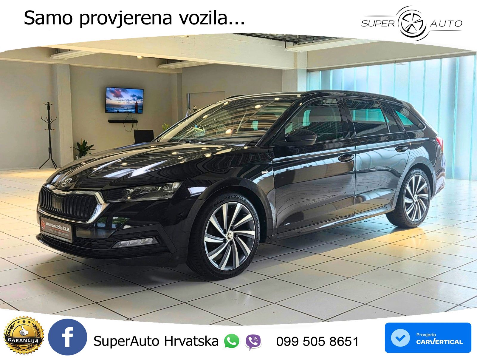Škoda Octavia Combi 2.0 TDI (150 KS) DSG LED+GR SJED+ACC