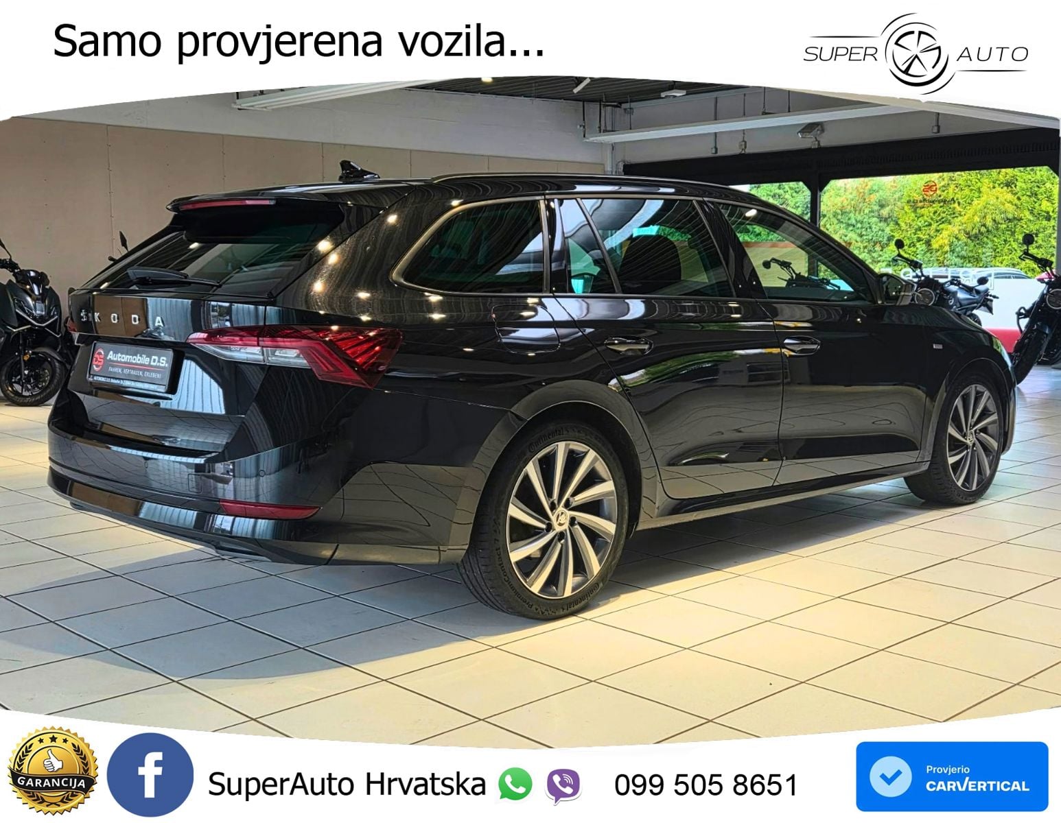 Škoda Octavia Combi 2.0 TDI (150 KS) DSG LED+GR SJED+ACC