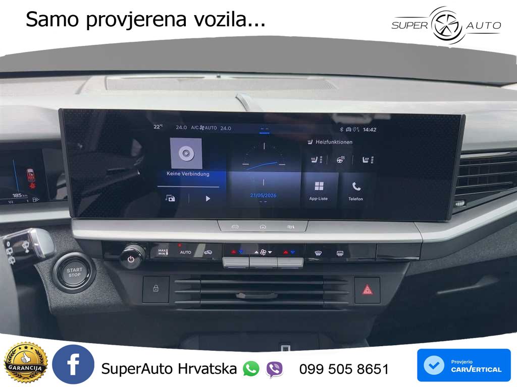Opel Grandland 1.2 Turbo (145 KS) Hybrid eDCT Edition