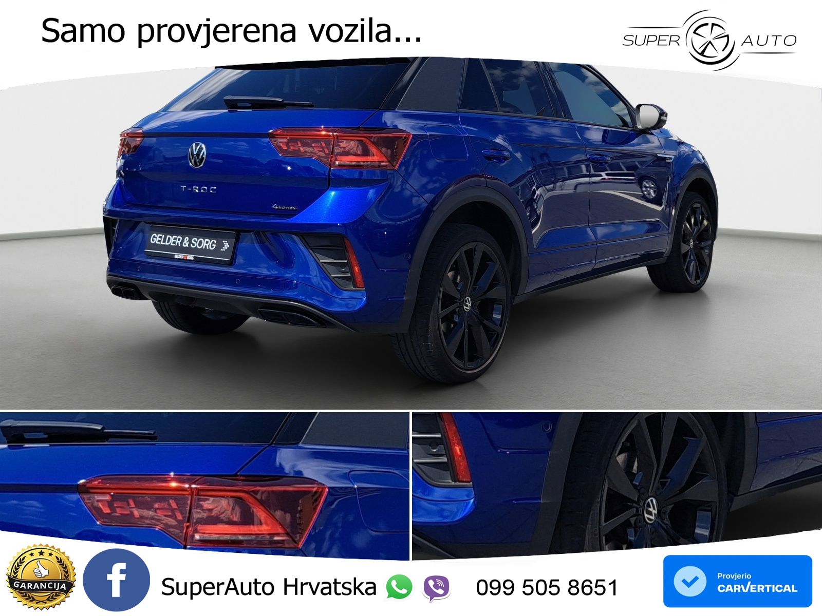 Volkswagen T-Roc I 2.0 TSI (190 KS) 4M DSG LED+GR SJED+ACC