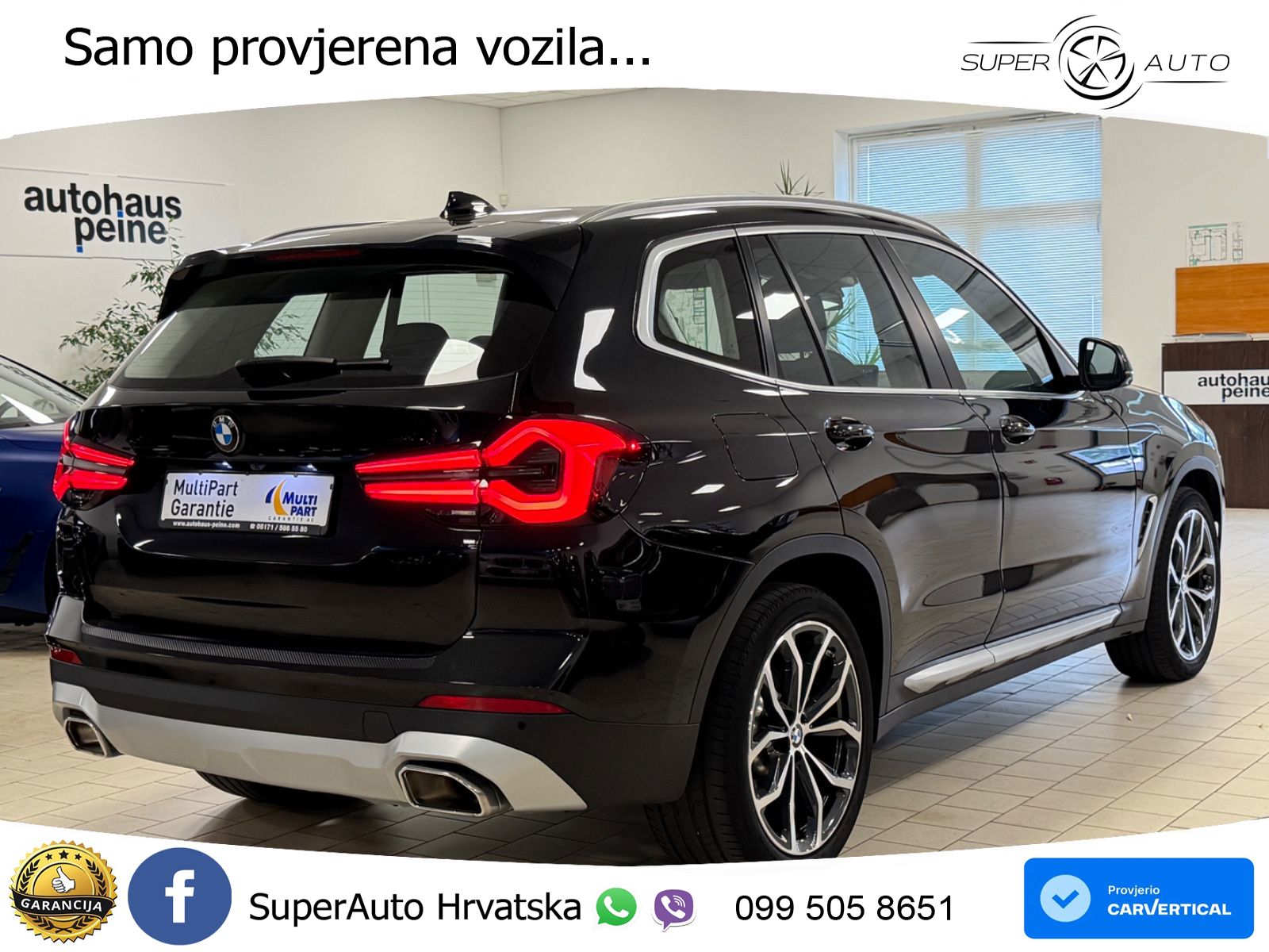 BMW X3 20d xDrive Steptronic LED+GR SJED+ACC