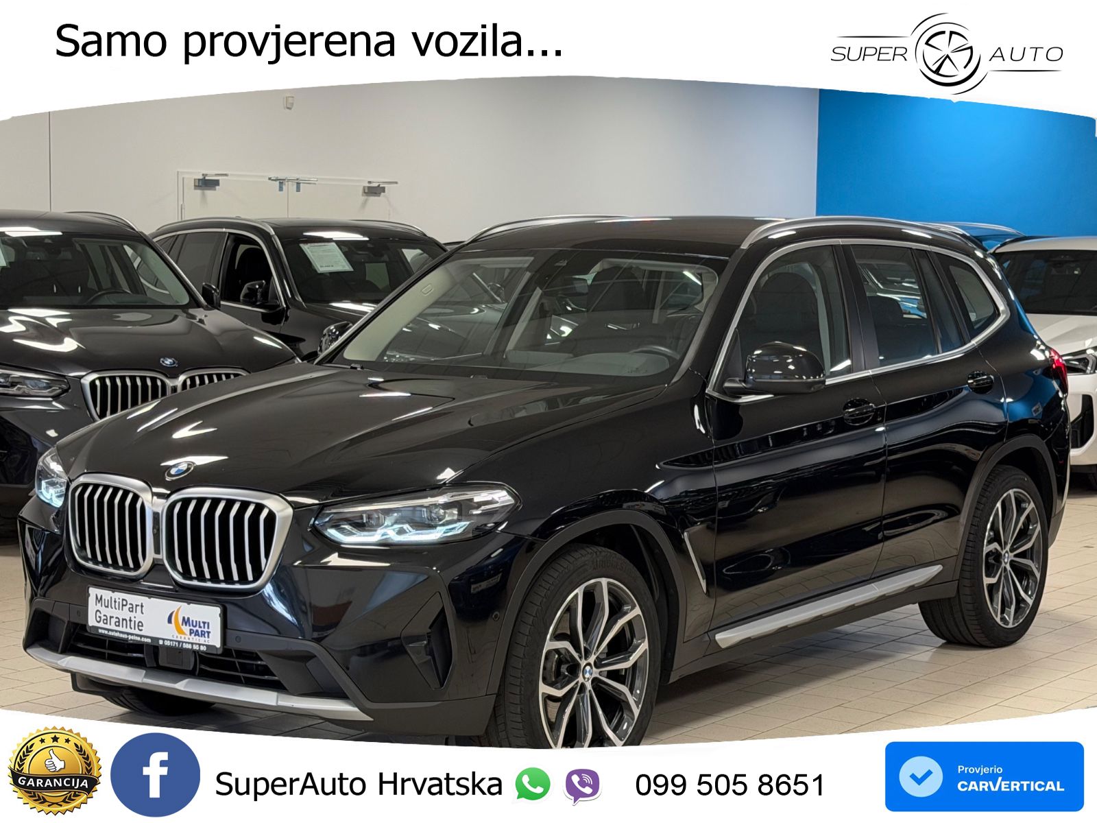 BMW X3 20d xDrive Steptronic LED+GR SJED+ACC
