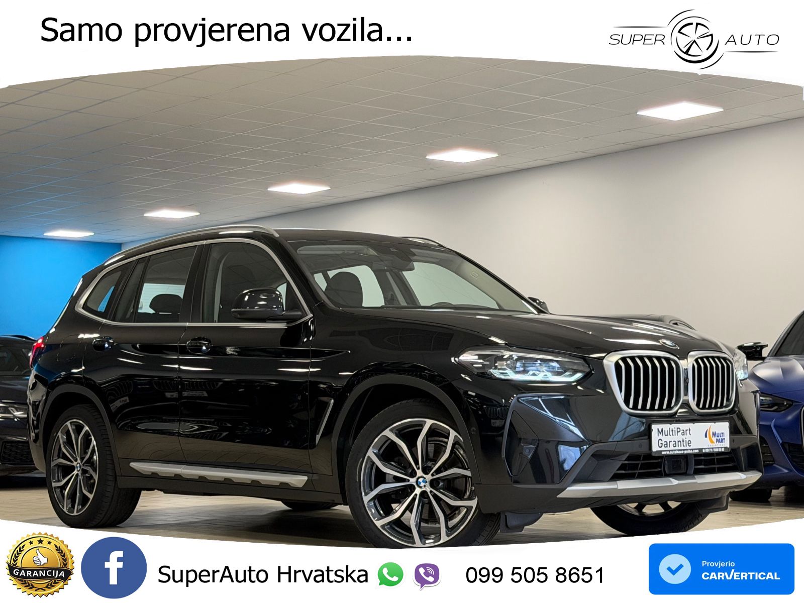 BMW X3 20d xDrive Steptronic LED+GR SJED+ACC