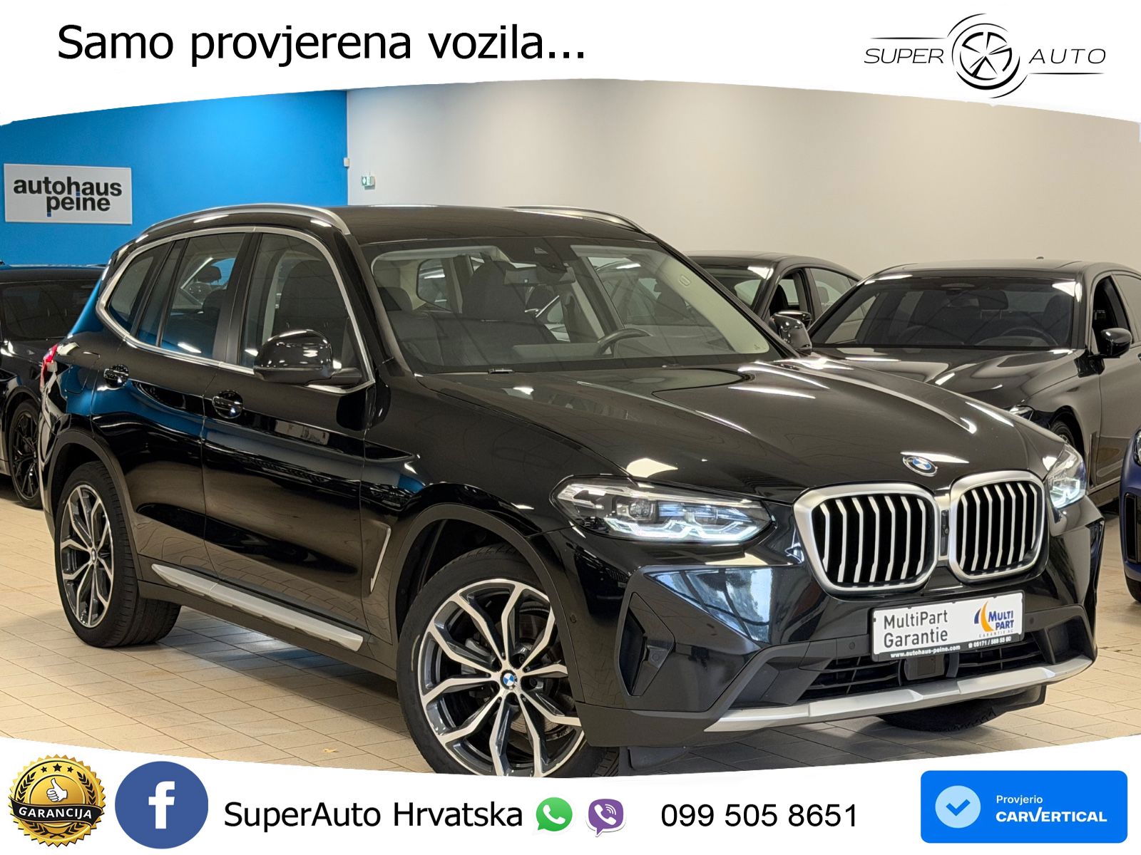 BMW X3 20d xDrive Steptronic LED+GR SJED+ACC
