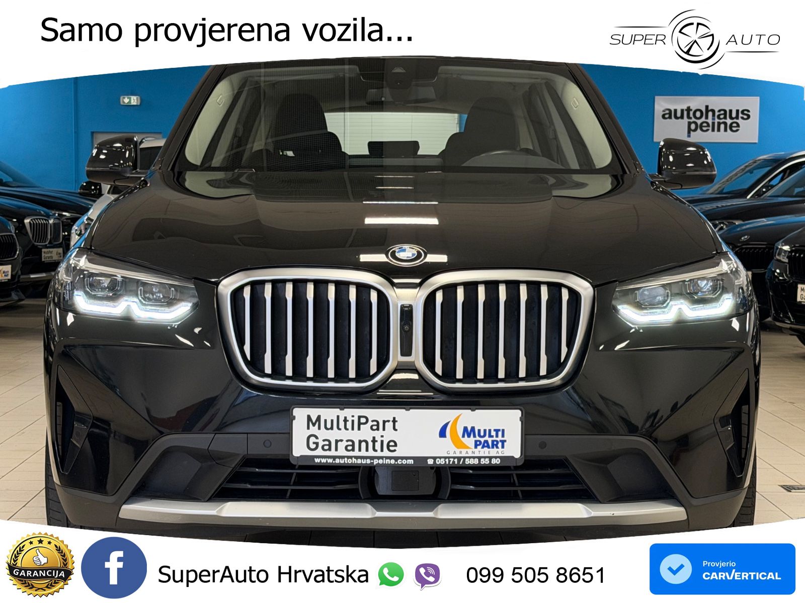 BMW X3 20d xDrive Steptronic LED+GR SJED+ACC