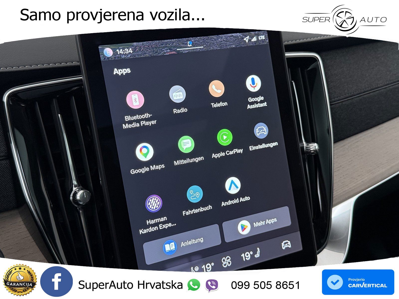 Volvo XC90 2.0 T8 AWD Automatic ACC+HEAD+4xGR SJED+360+PANO