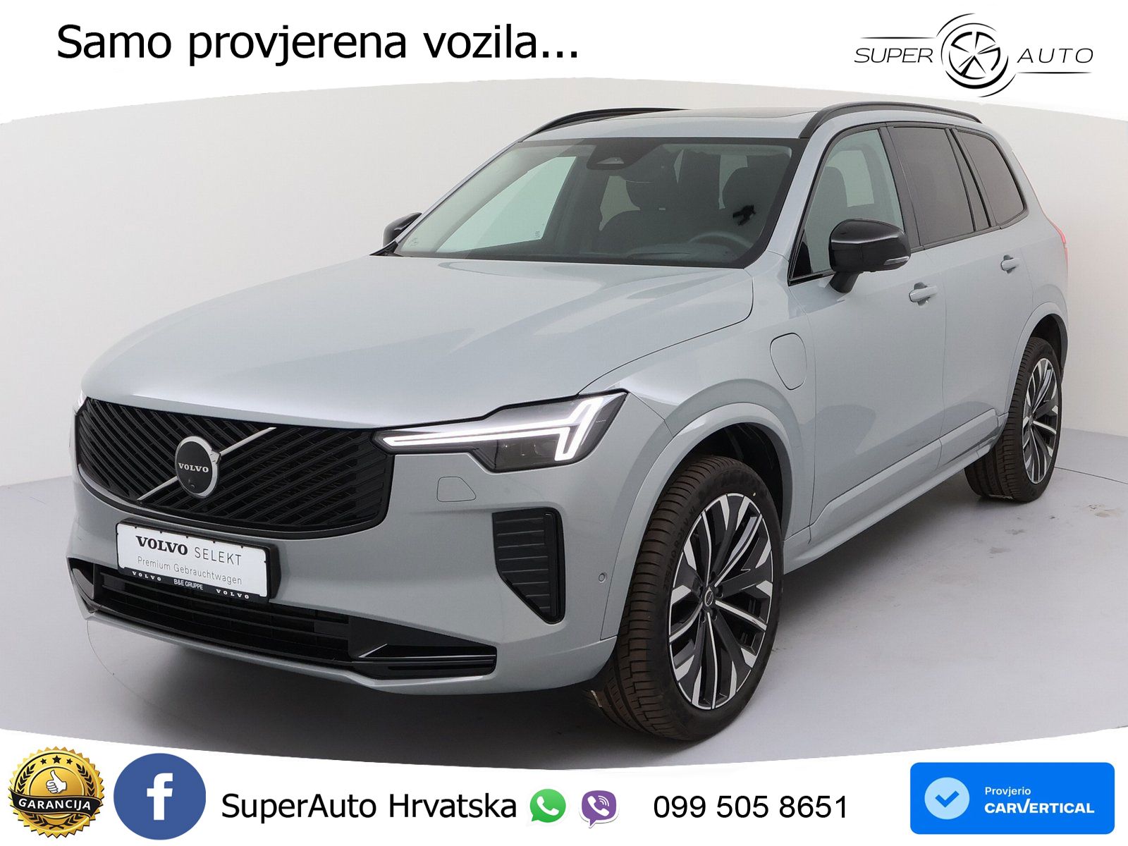 Volvo XC90 2.0 T8 AWD Automatic ACC+HEAD+4xGR SJED+360+PANO