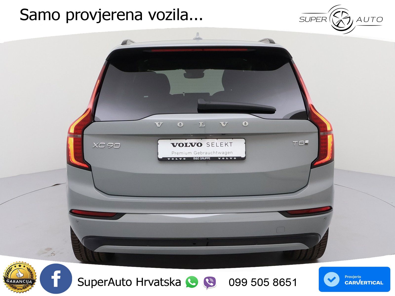 Volvo XC90 2.0 T8 AWD Automatic ACC+HEAD+4xGR SJED+360+PANO