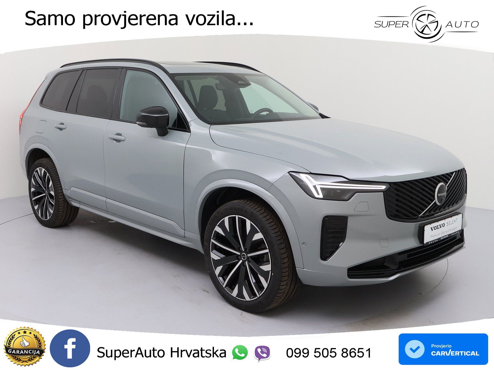 Volvo XC90 2.0 T8 AWD Automatic ACC+HEAD+4xGR SJED+360+PANO