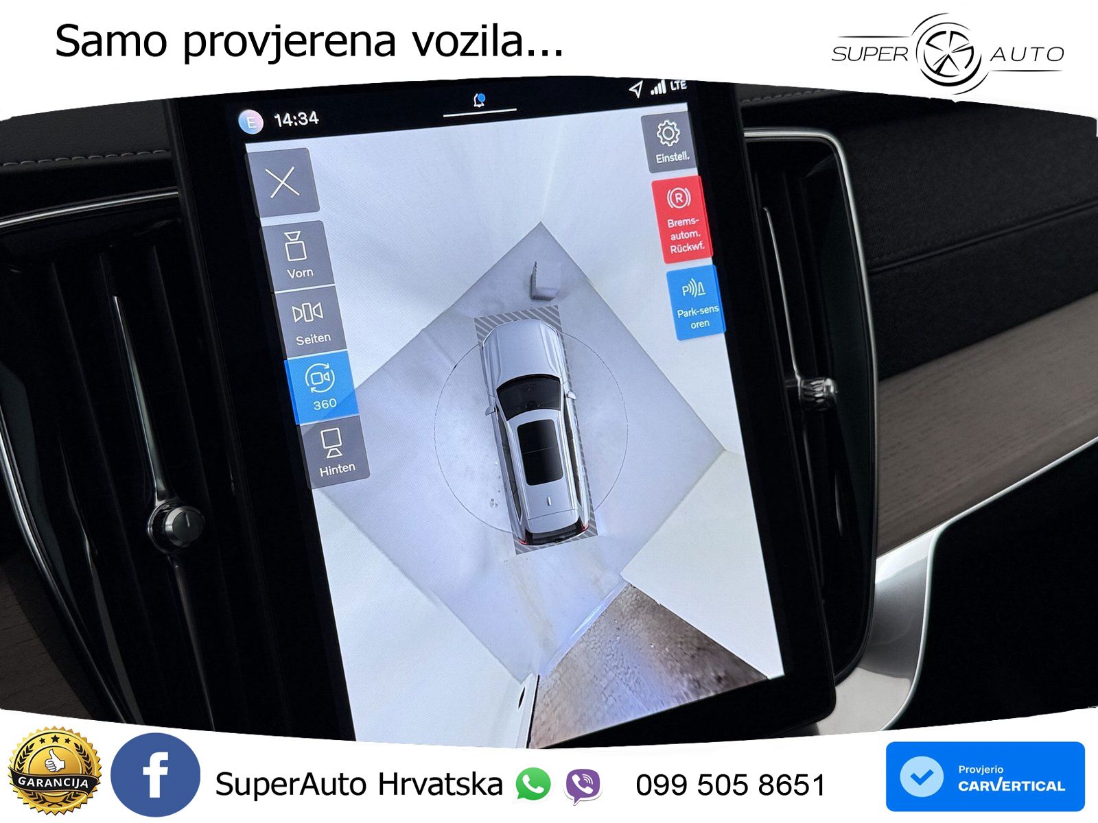Volvo XC90 2.0 T8 AWD Automatic ACC+HEAD+4xGR SJED+360+PANO