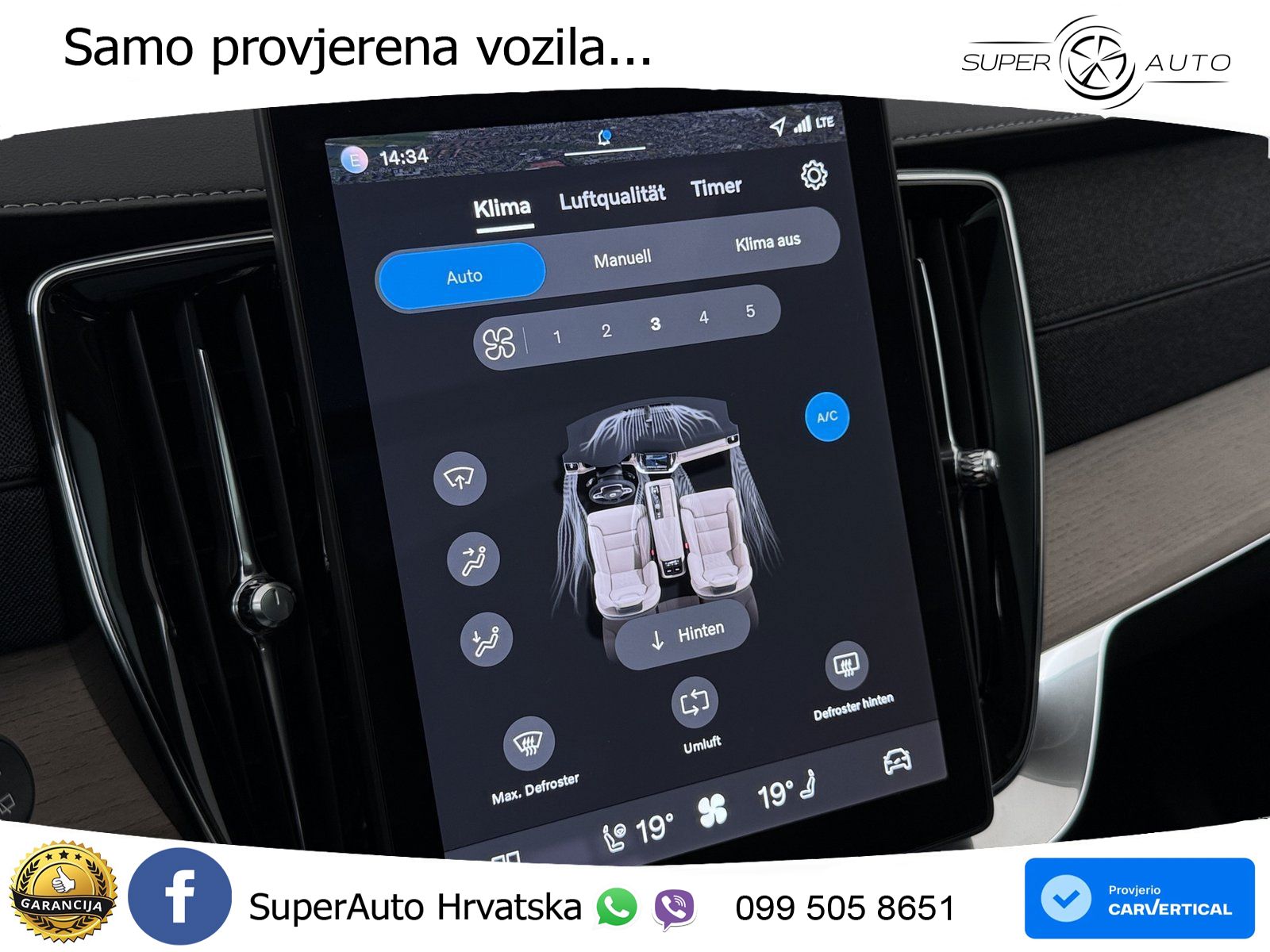 Volvo XC90 2.0 T8 AWD Automatic ACC+HEAD+4xGR SJED+360+PANO