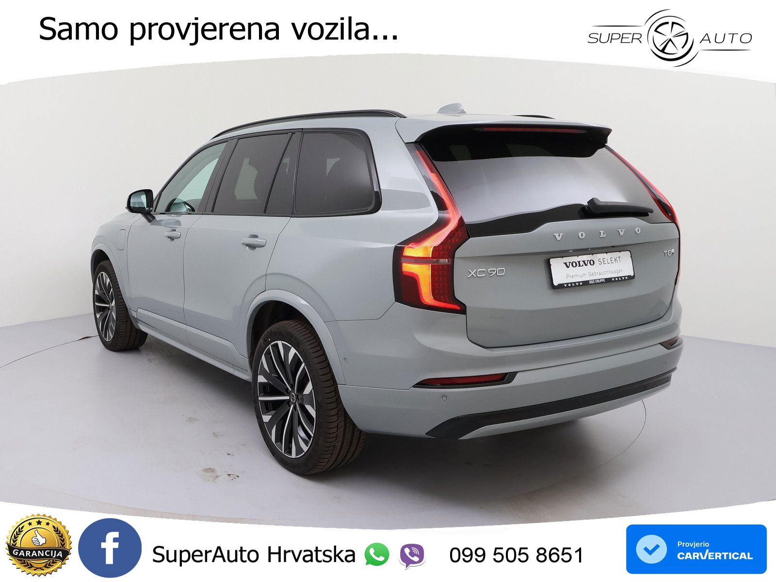 Volvo XC90 2.0 T8 AWD Automatic ACC+HEAD+4xGR SJED+360+PANO
