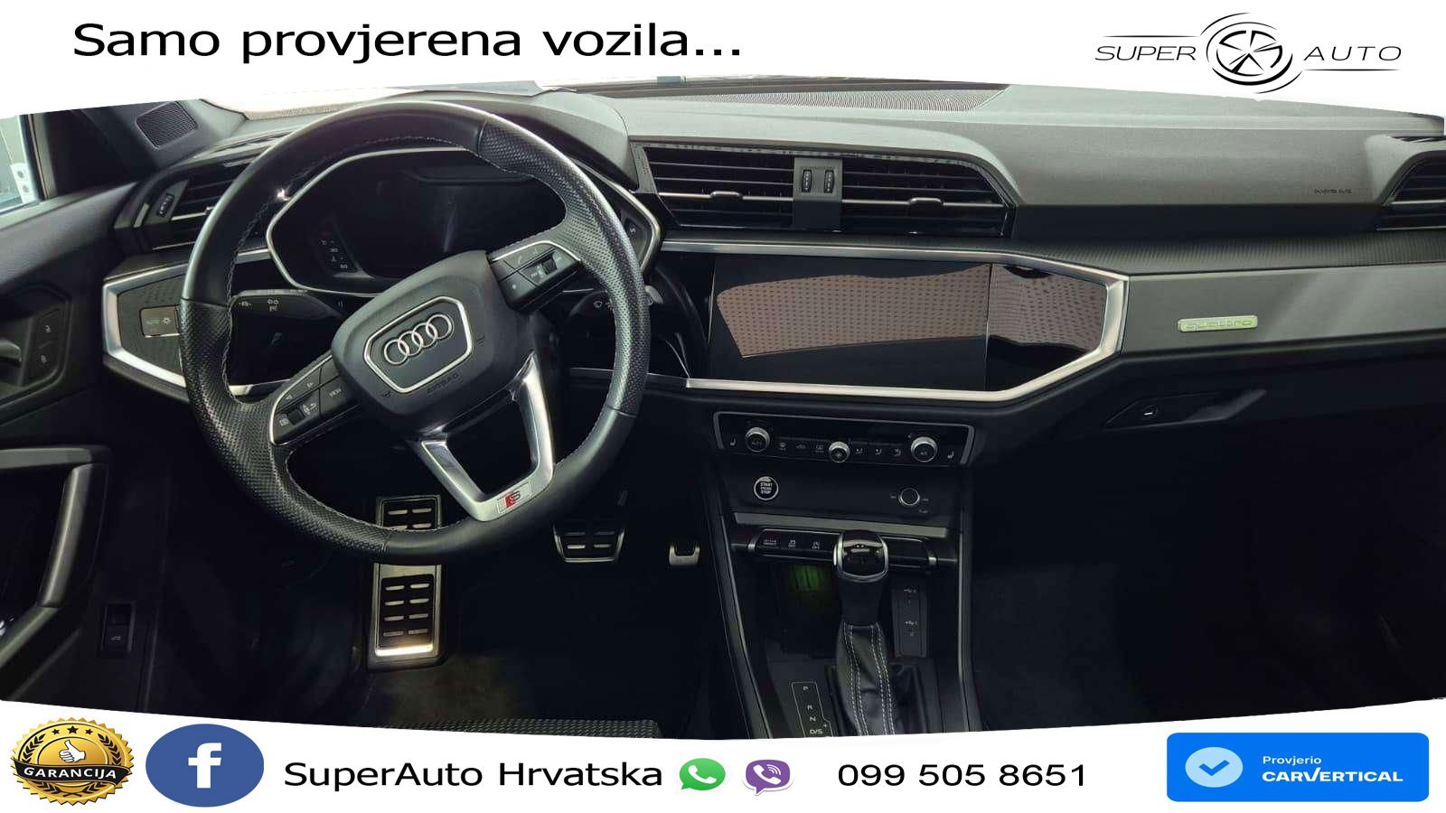 Audi Q3 II Sportback 40 TFSI (190 KS) quattro S tronic S line MATRIX+GR SJED+KAM