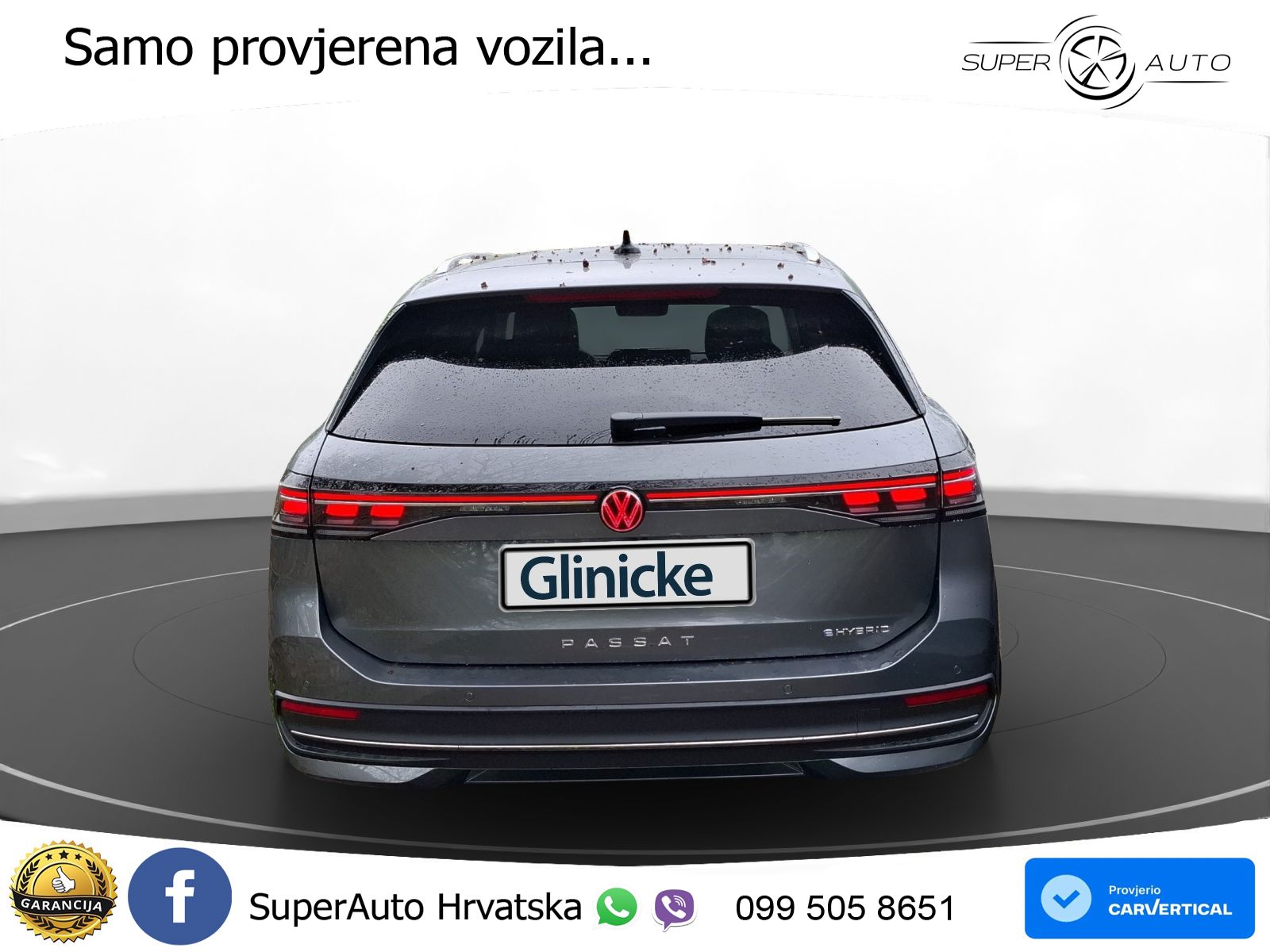 Volkswagen Passat Variant 1.5 TSI (204 KS) eHybrid DSG Business LED+GR SJED+ACC
