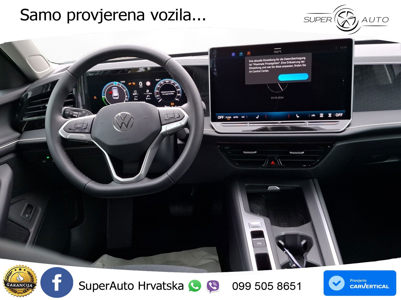 Volkswagen Passat Variant 1.5 TSI (204 KS) eHybrid DSG Business LED+GR SJED+ACC