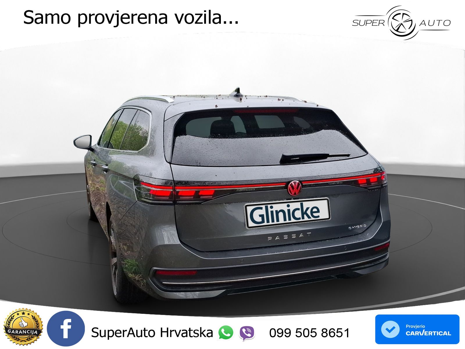 Volkswagen Passat Variant 1.5 TSI (204 KS) eHybrid DSG Business LED+GR SJED+ACC