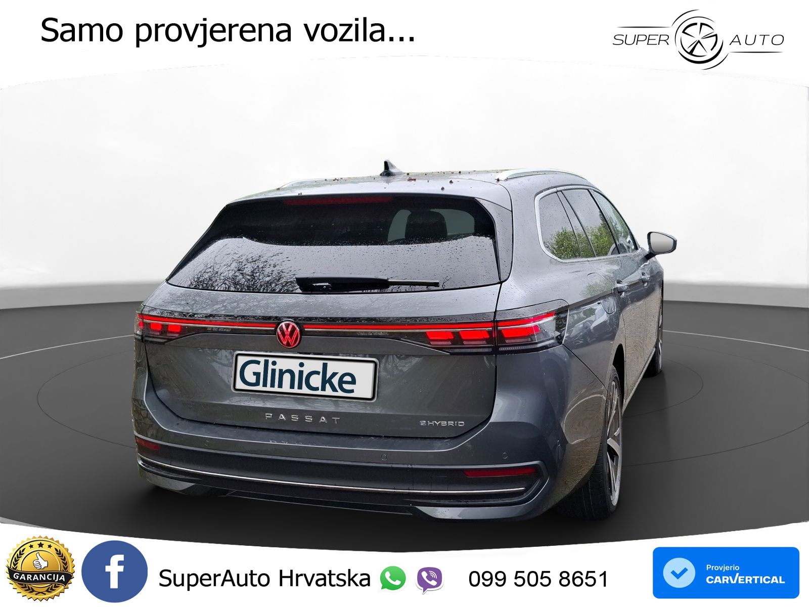 Volkswagen Passat Variant 1.5 TSI (204 KS) eHybrid DSG Business LED+GR SJED+ACC