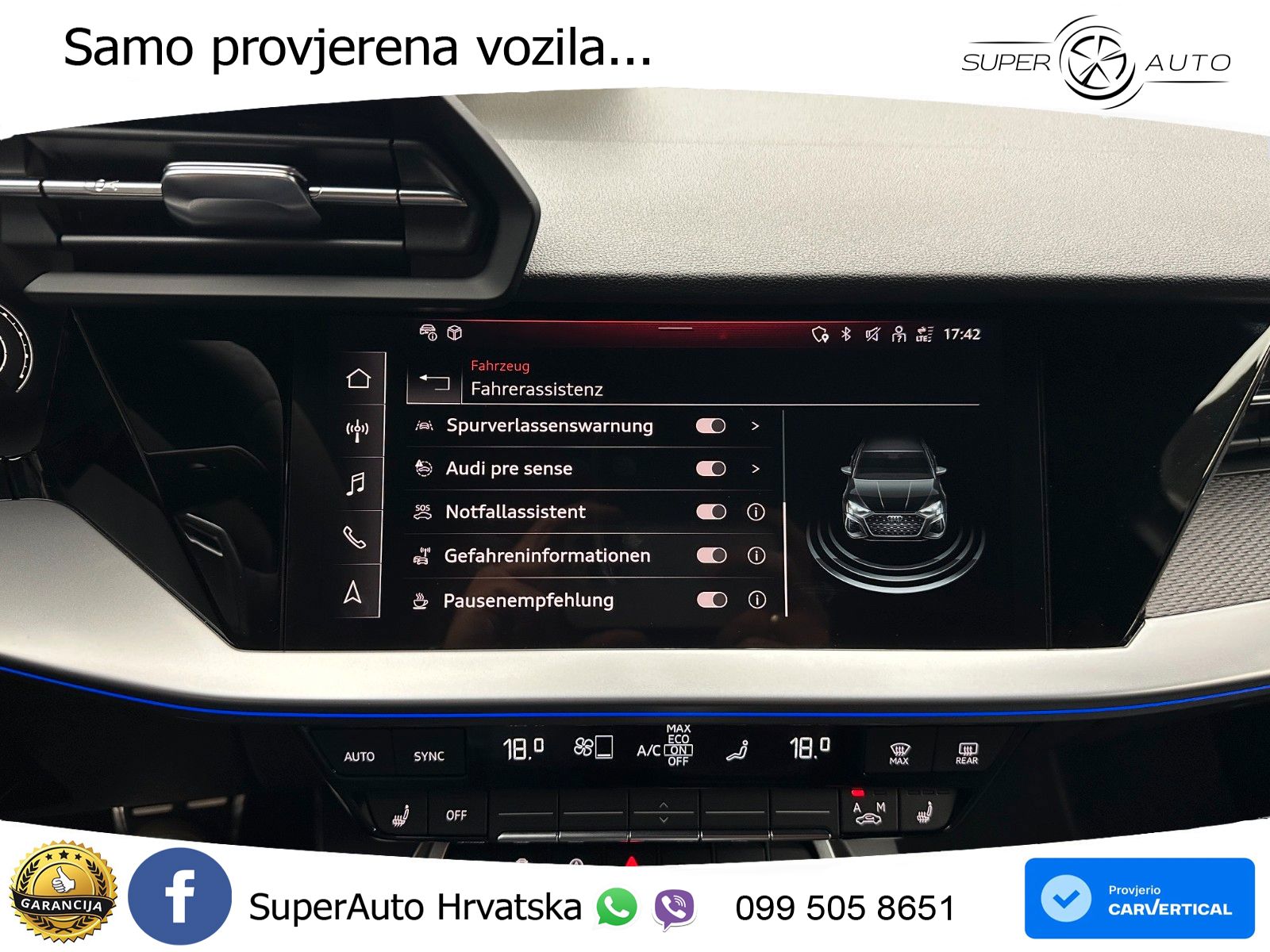 Audi RS3 Sedan 2.5 TFSI (400 KS) quattro S tronic LED+GR SJED+ACC